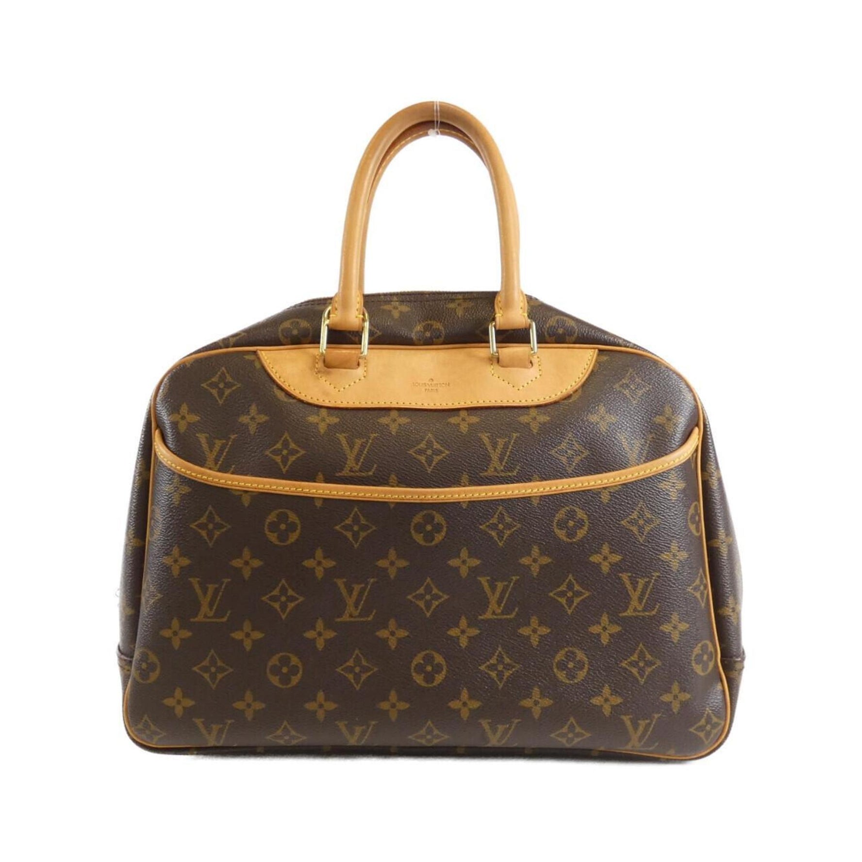 Louis Vuitton Monogram Bowling Vanity Handbag