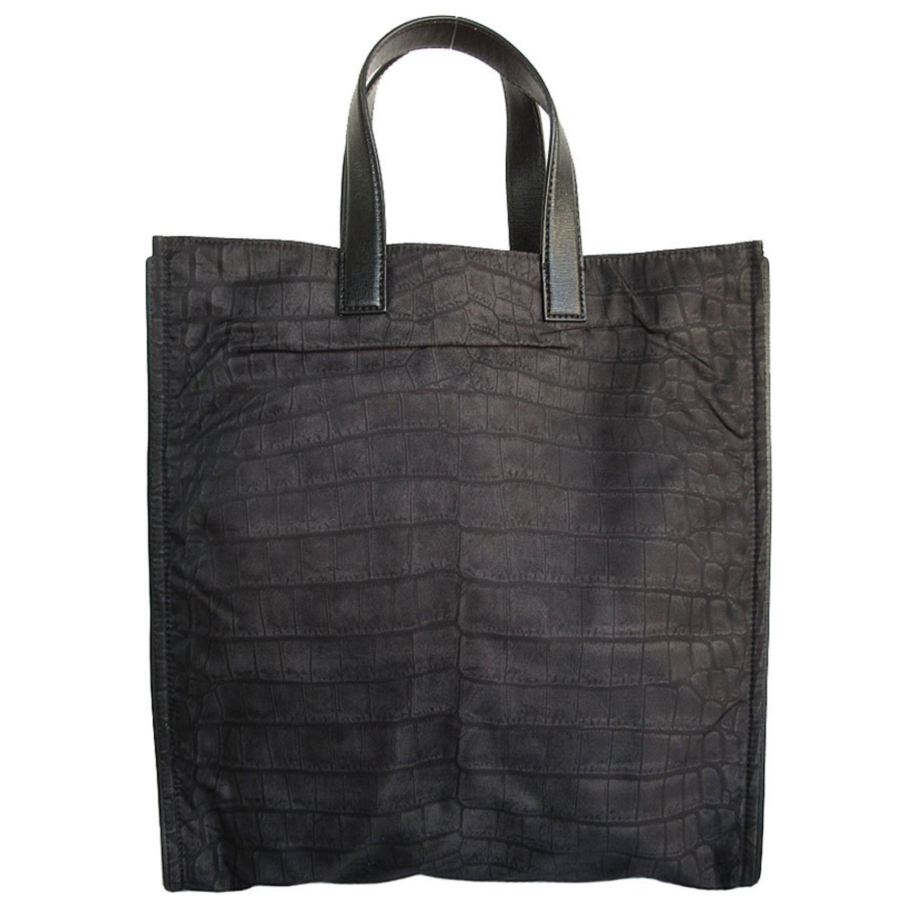 FENDI handbag nylon leather