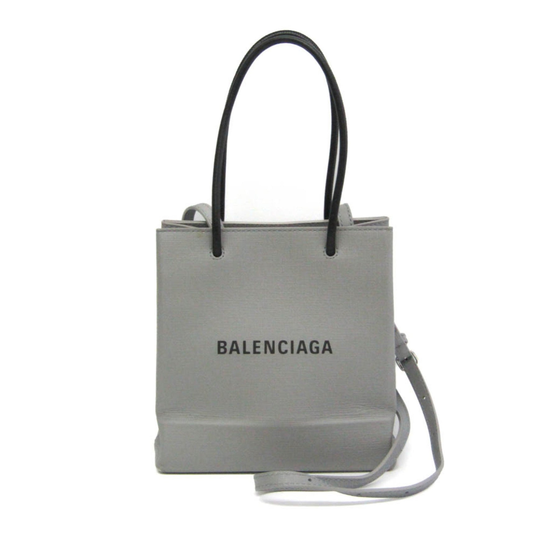 Balenciaga Shopping Tote XXS Women,Men Leather Handbag,Shoulder Bag