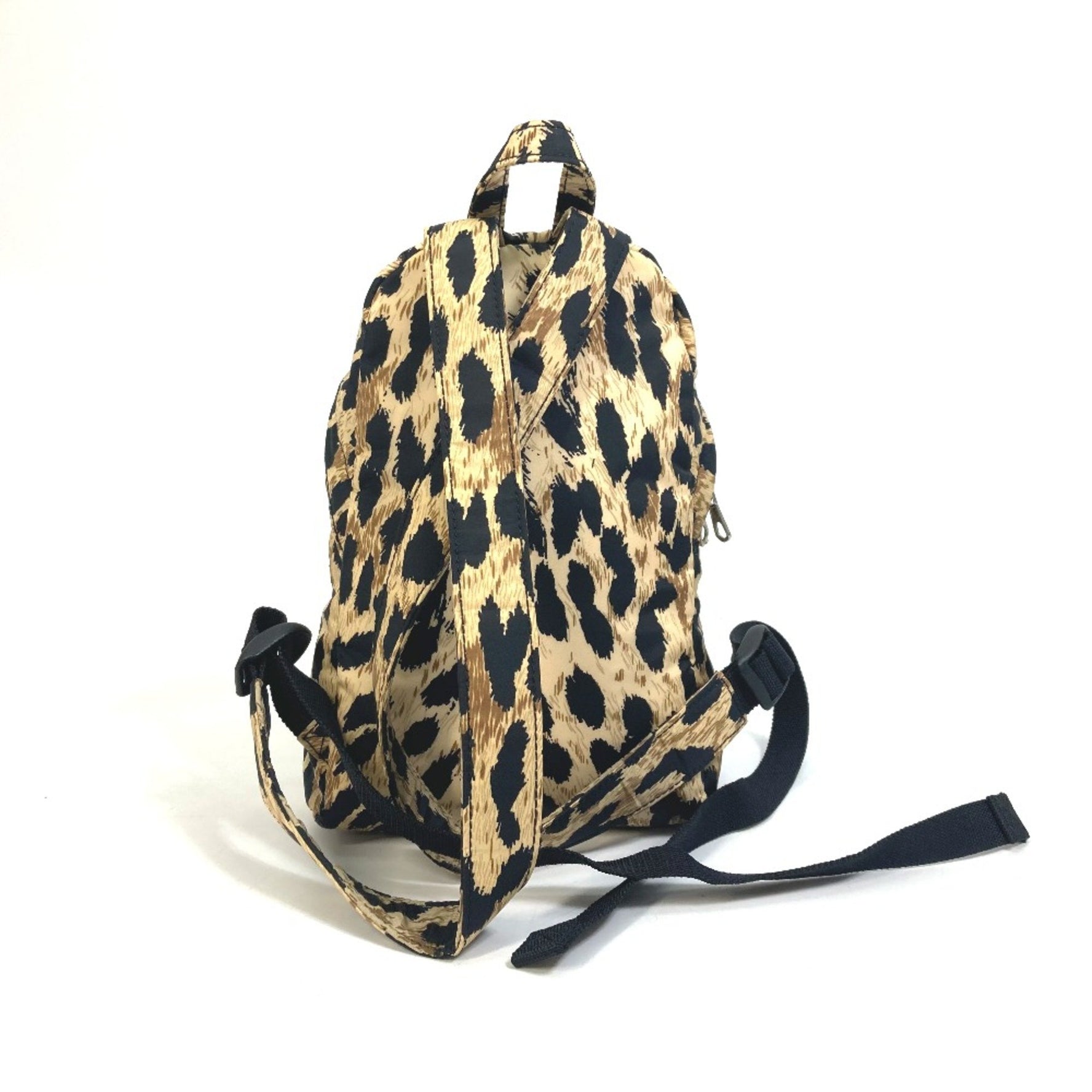 Balenciaga Leopard leopard print leopard bag backpack bag Backpack Black