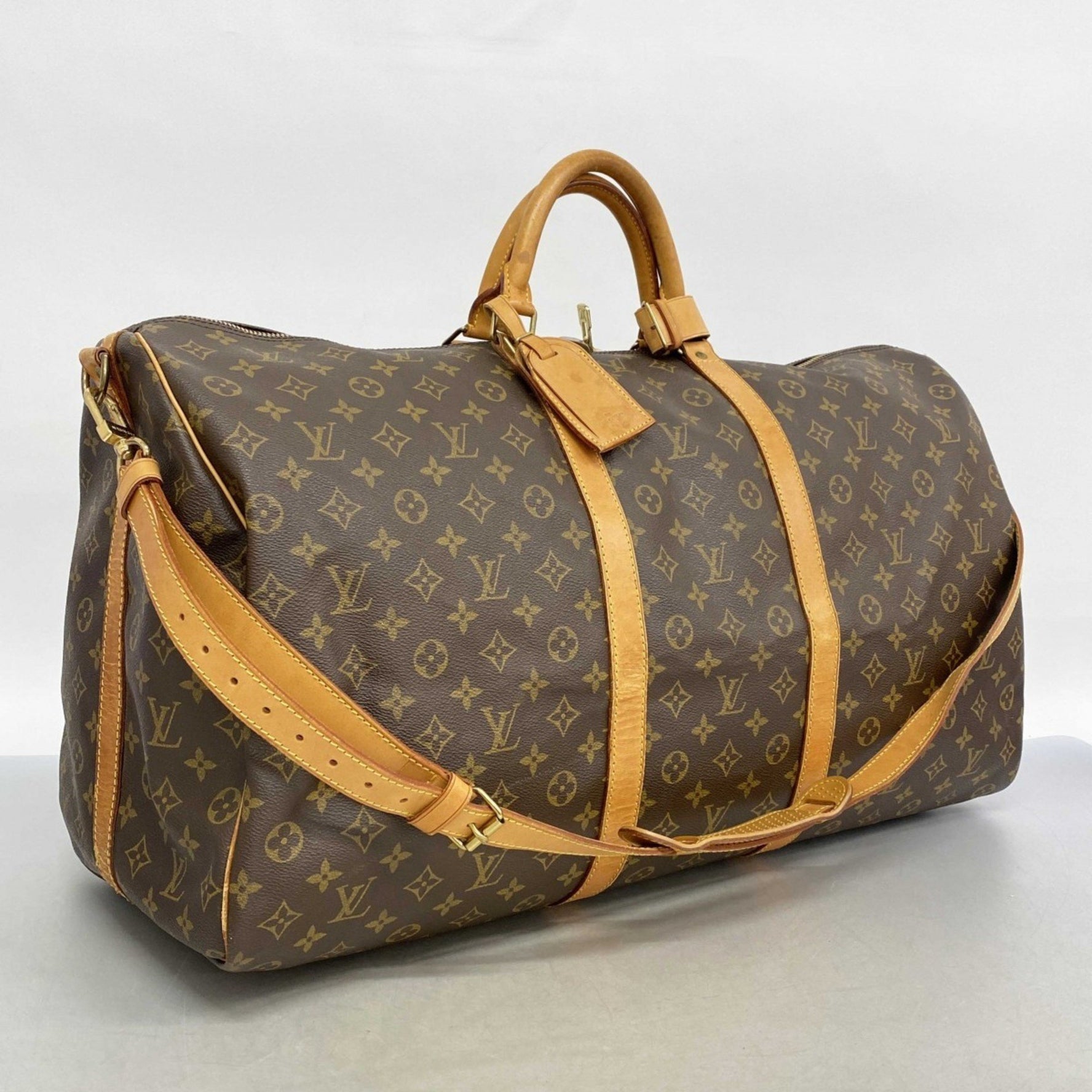 Louis Vuitton Monogram Keepall Bandouliere 60 Boston Bag Men's/Women's