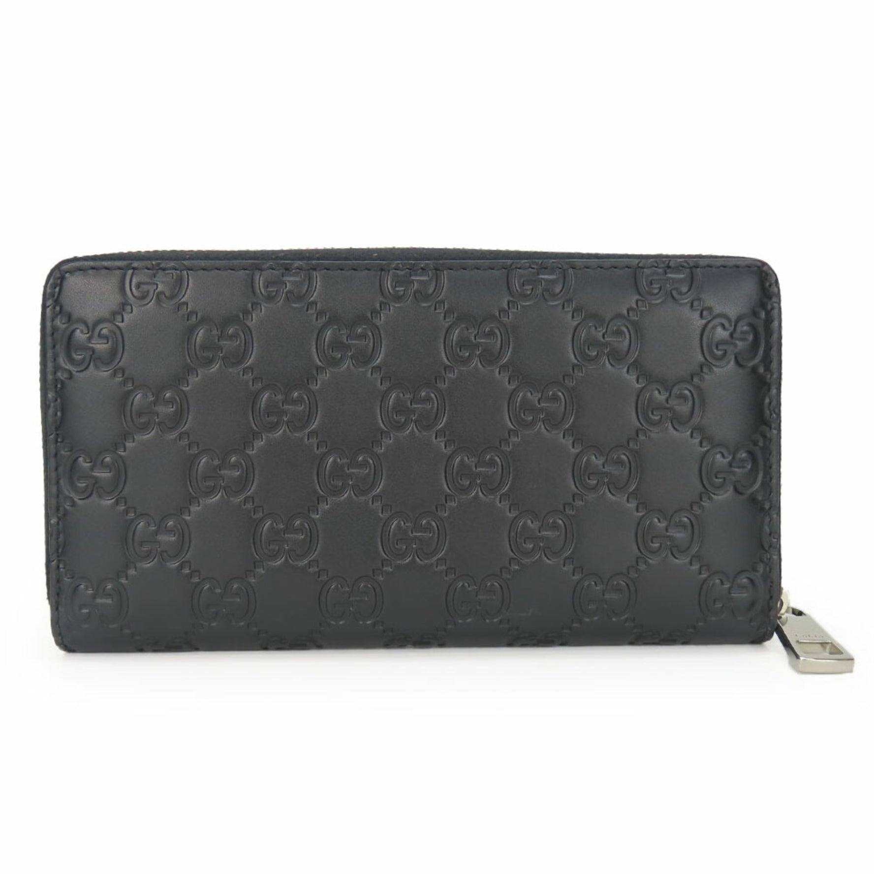 Gucci Long Wallet Guccissima Round Embossed GG Men's