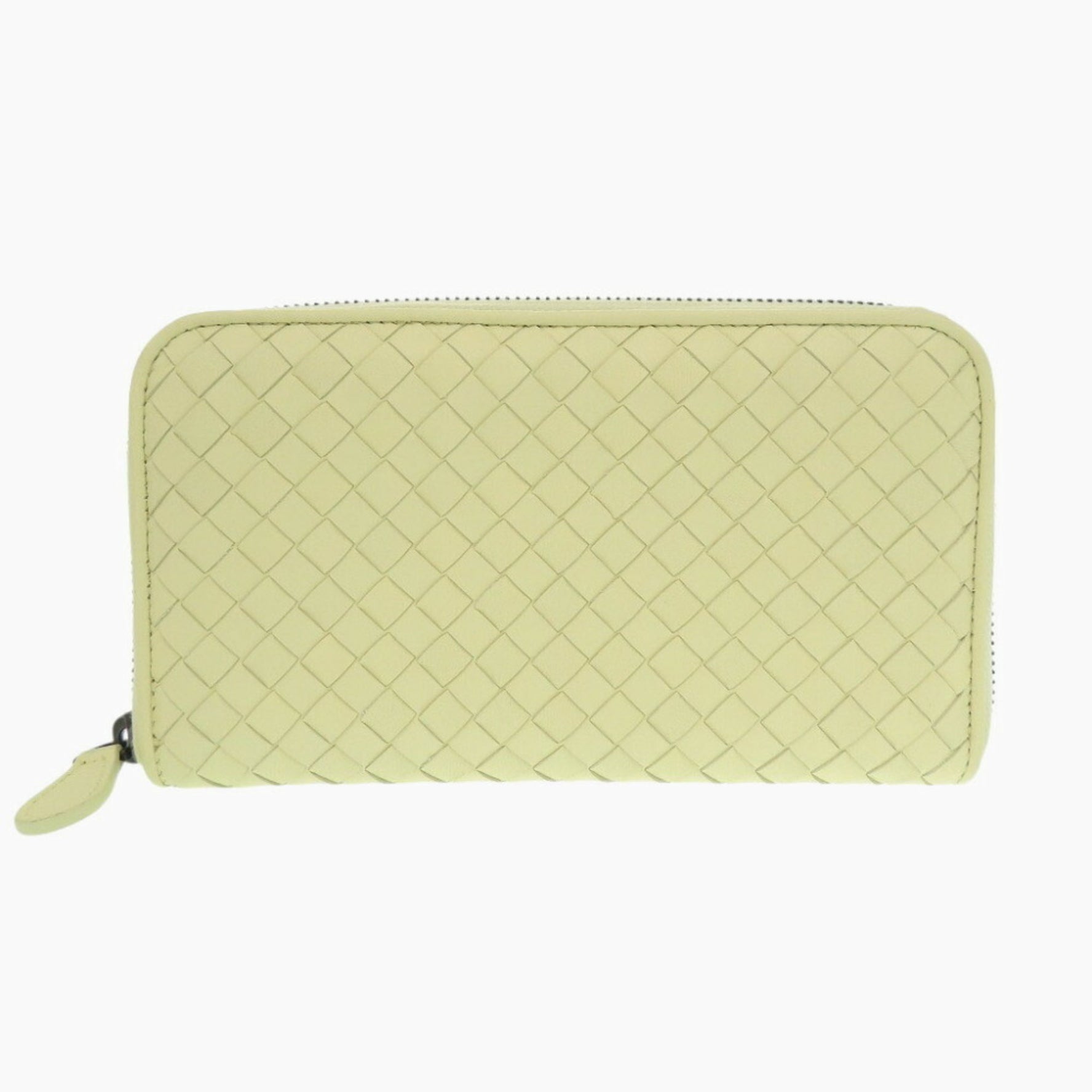 Bottega Veneta Intrecciato Leather Round Long Wallet