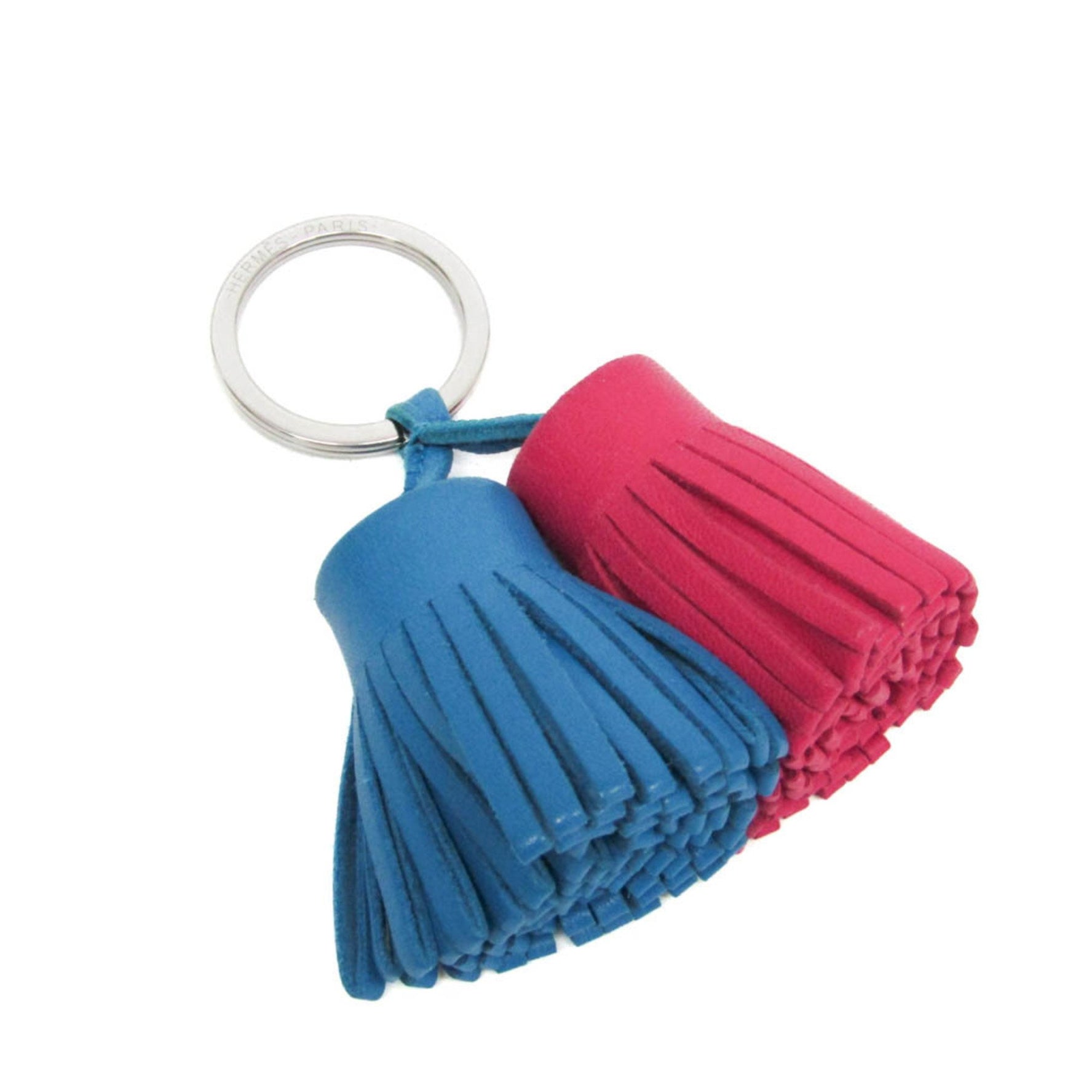 Hermes Carmen Uno Dos Keyring (Blue,Purple)