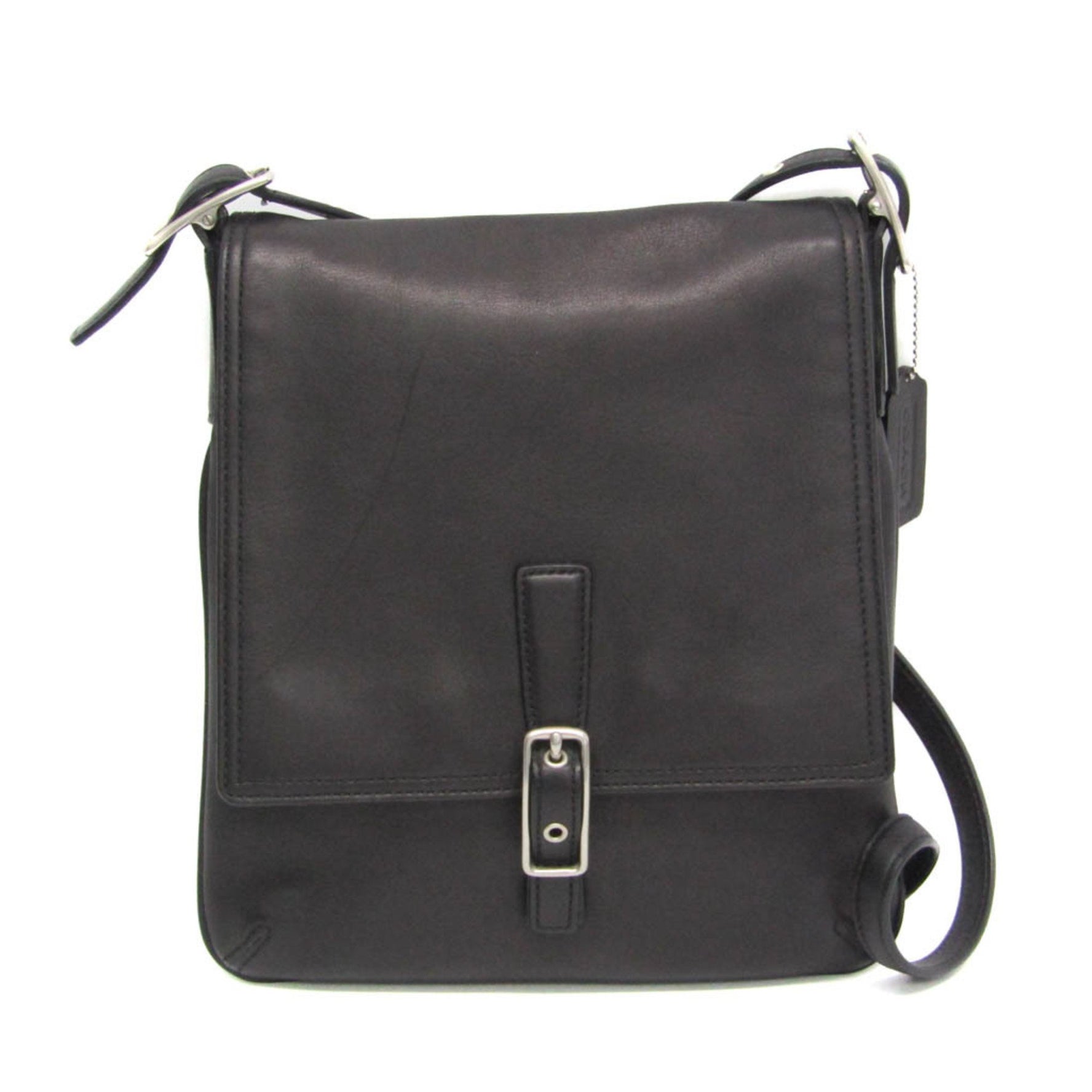 Coach Square Type 9588 Men,Women Leather Shoulder Bag