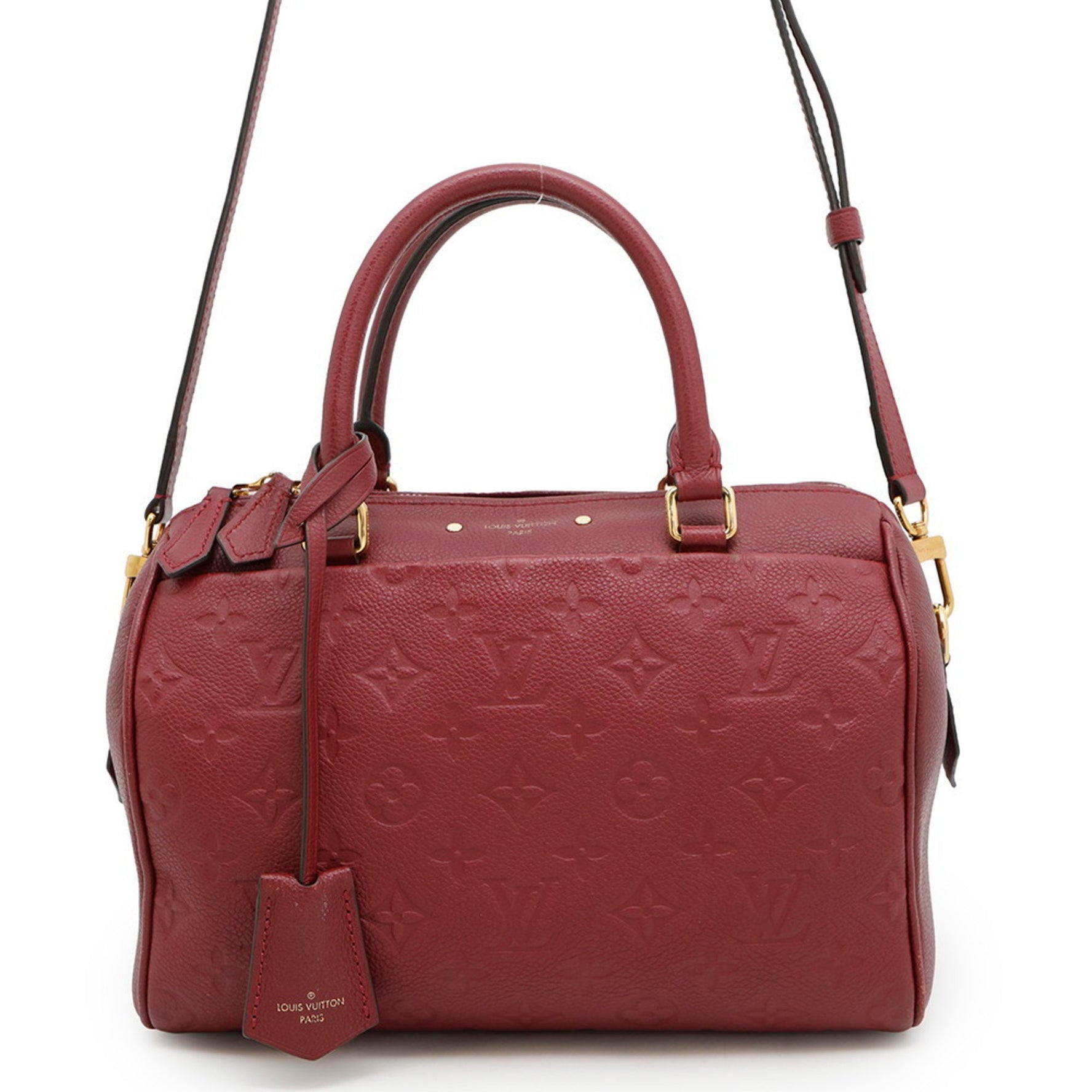 Louis Vuitton Monogram Empreinte Speedy Bandouliere 25 Handbag Shoulder Bag