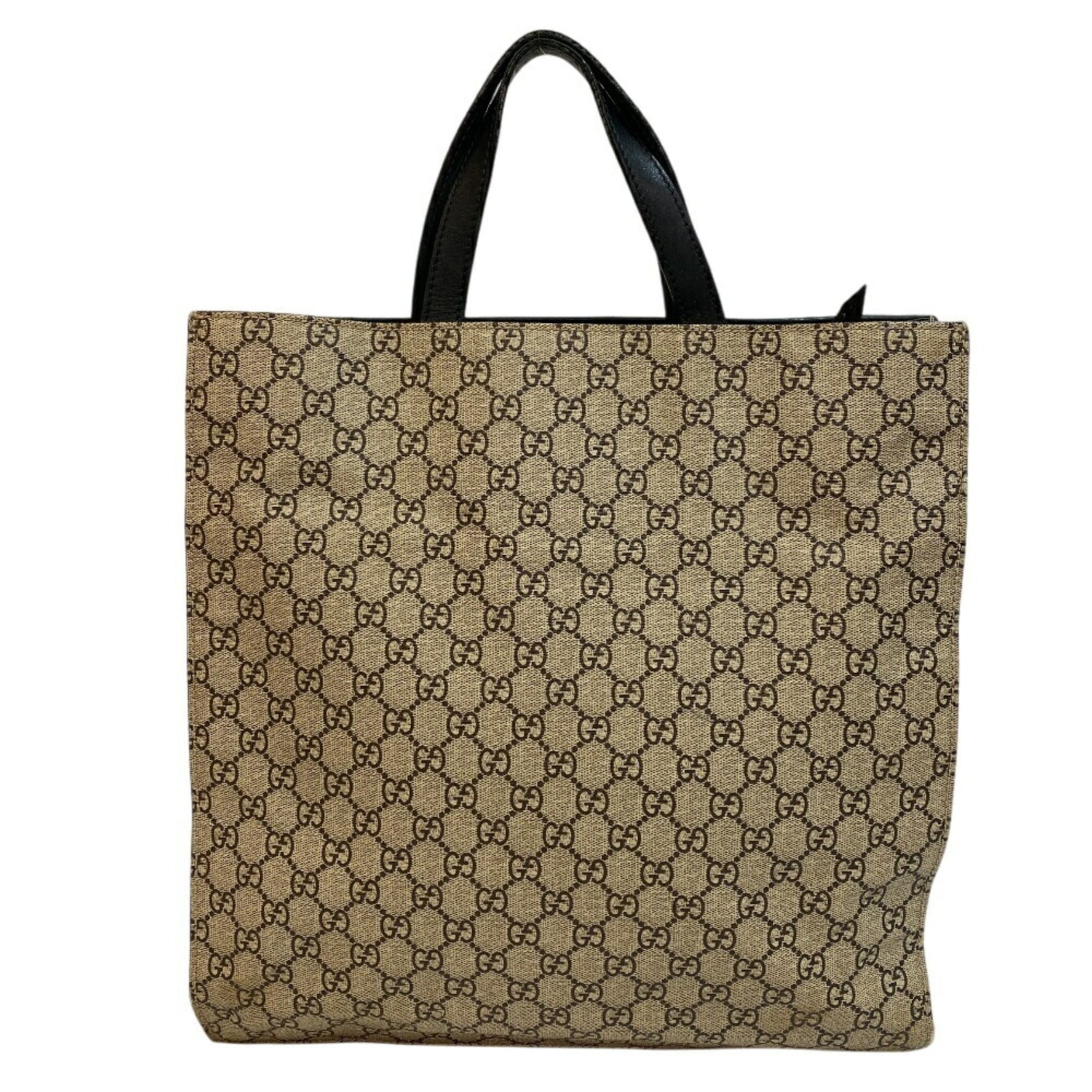 GUCCI GG Supreme Bee Print Tote Bag, Beige, Unisex
