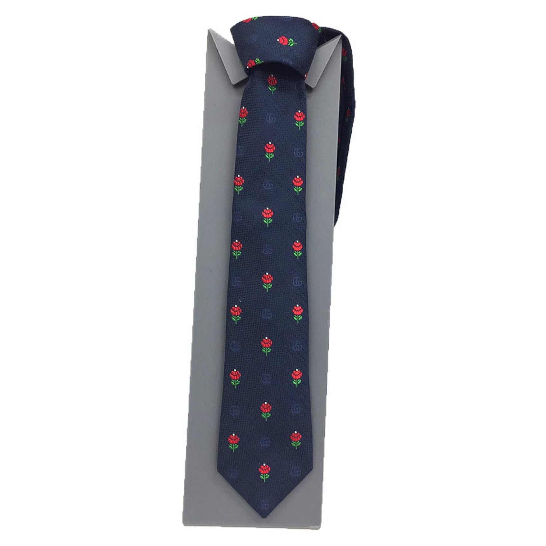 GUCCI tie GG flower