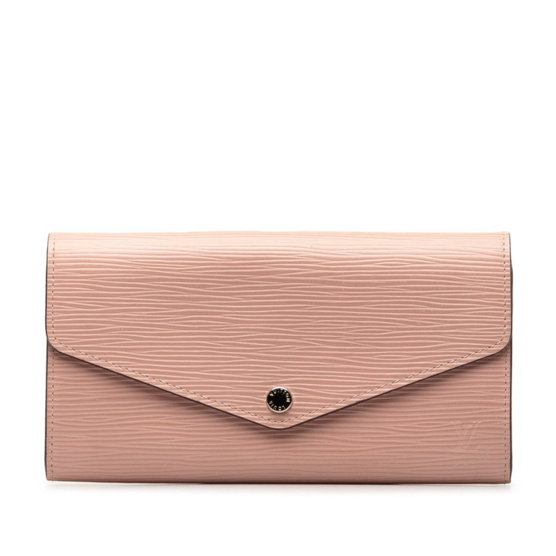 Louis Vuitton Epi Portefeuille Sarah Long Wallet Rose Ballerine Pink Leather