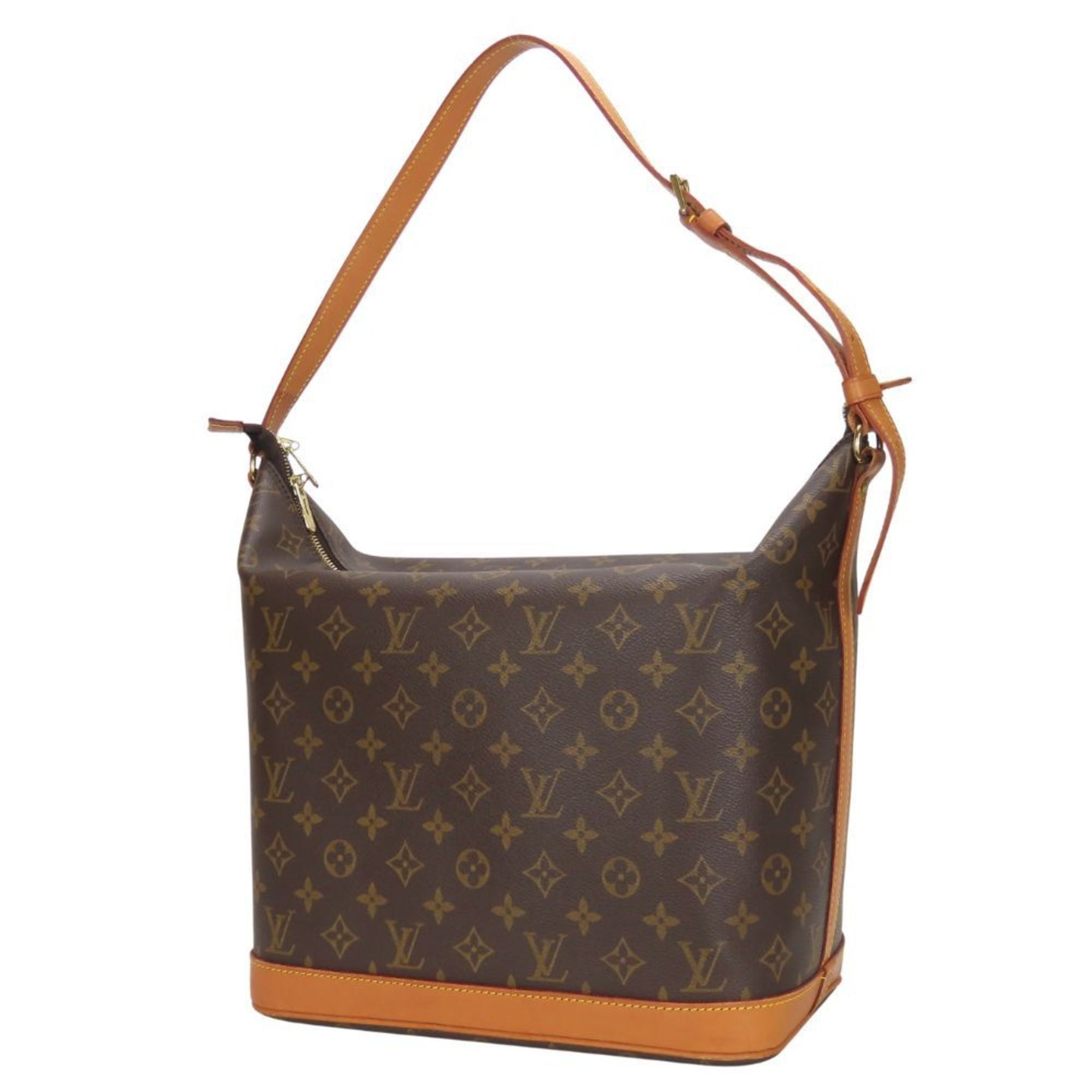 Louis Vuitton Amfurthly Shoulder Bag Monogram Leather Sharon Stone Collaboration LOUIS VUITTON