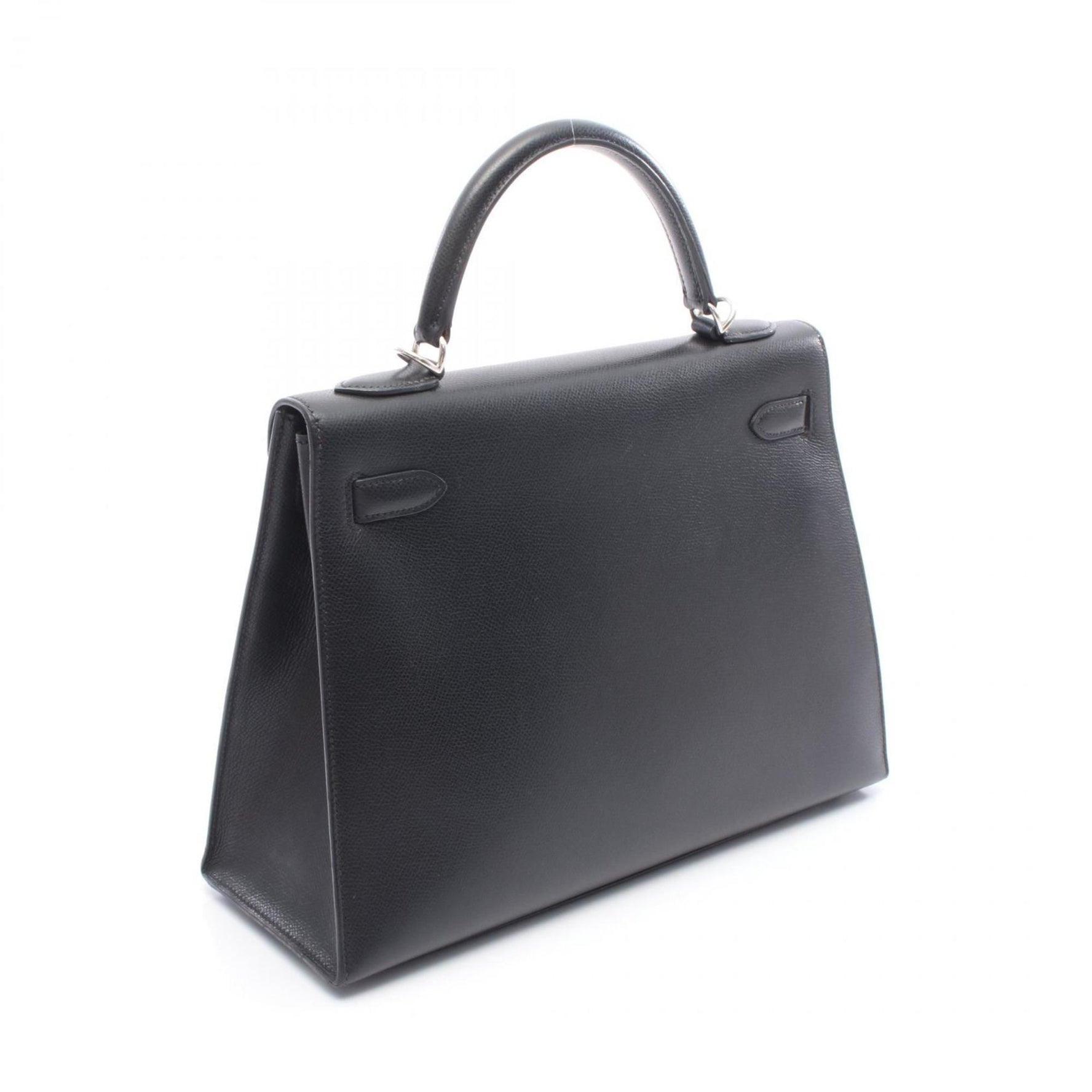 Hermes Kelly 32 handbag, Couchvel, women's, black