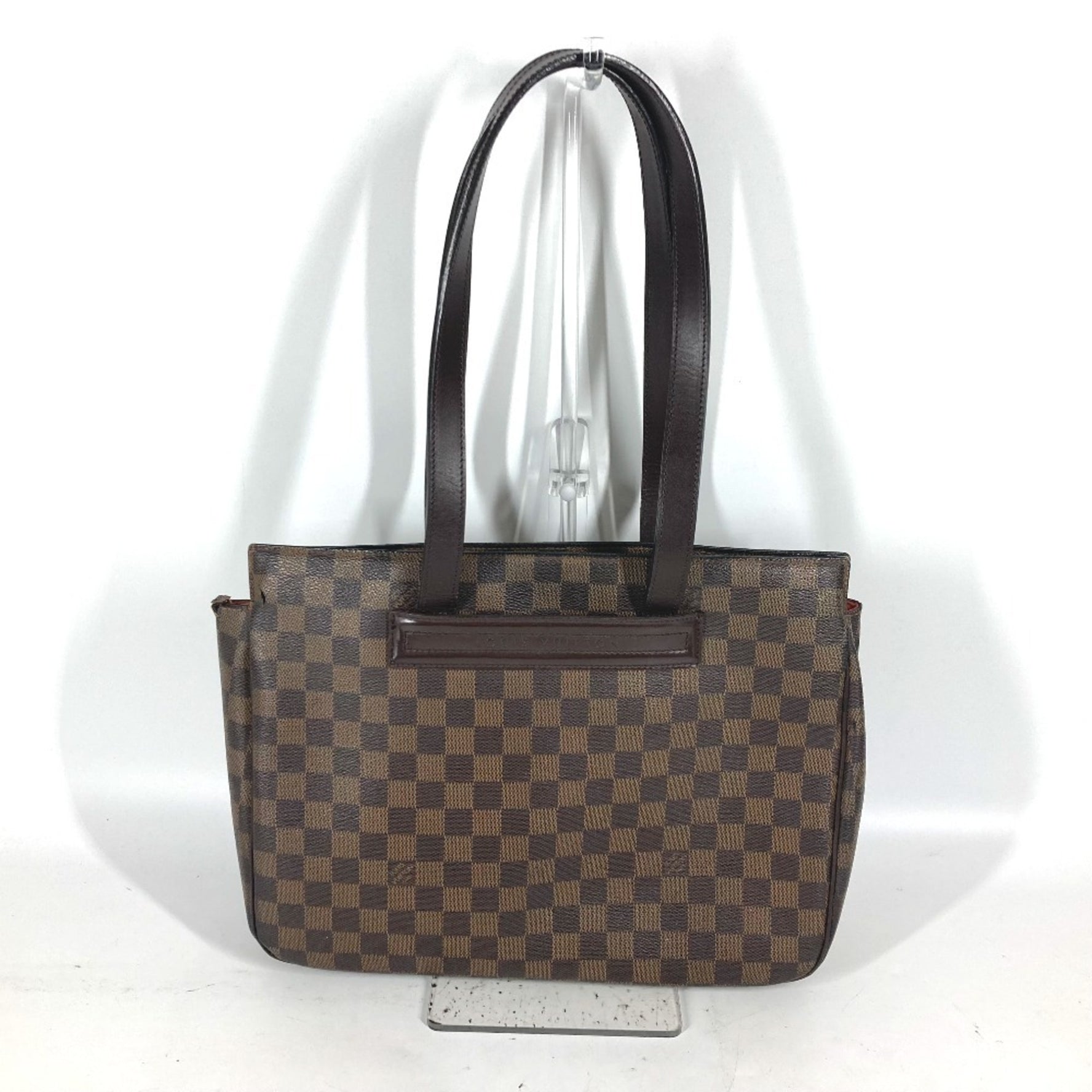Louis Vuitton Parioli PM Shoulder Bag Tote Damier Canvas Ebene