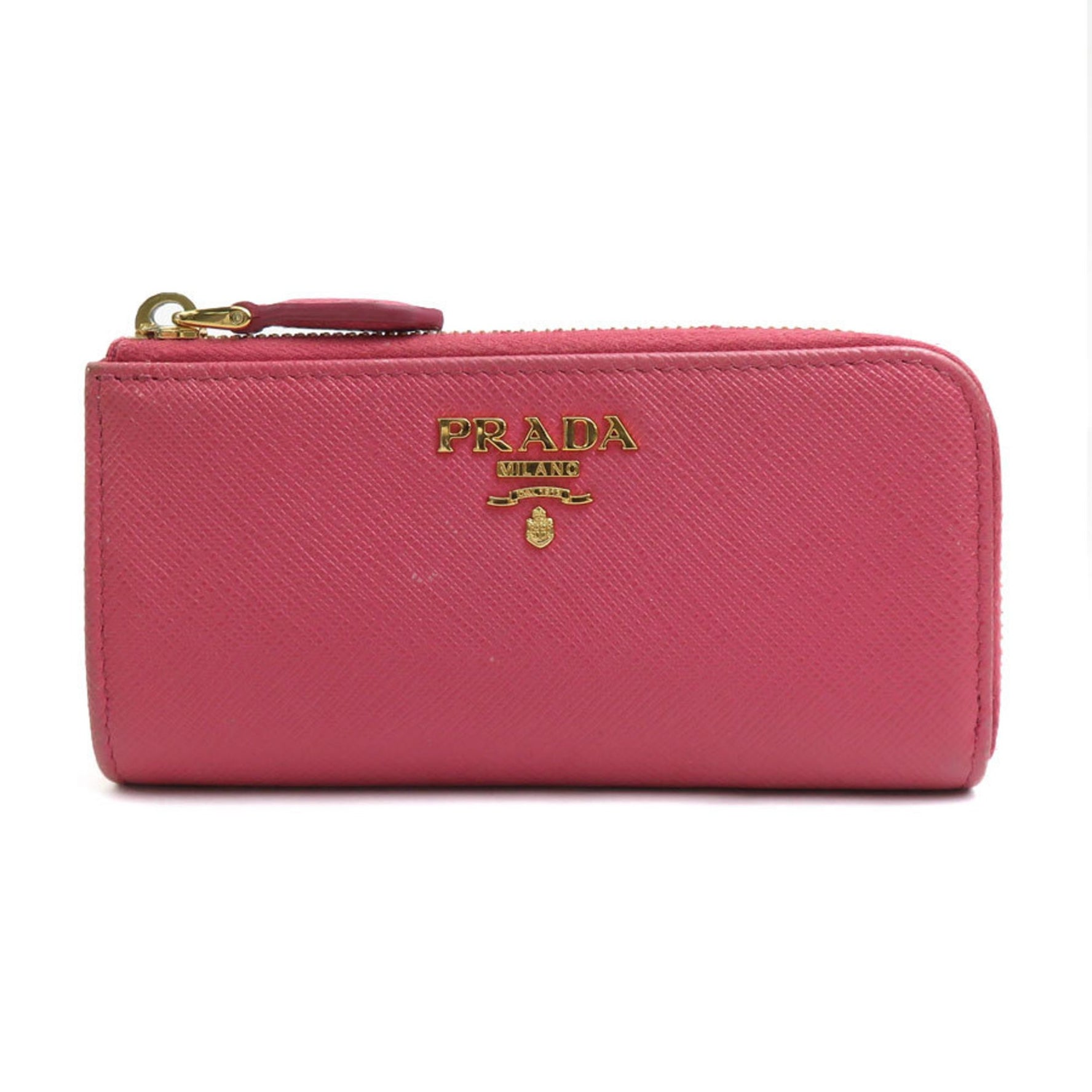 PRADA wallet/coin case leather pink ladies 1PP026 t19603a