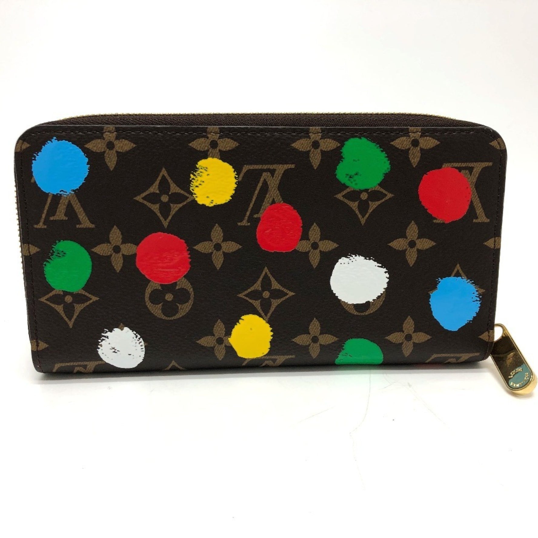 Louis Vuitton Monogram Zippy Wallet, Yayoi Kusama Long Canvas