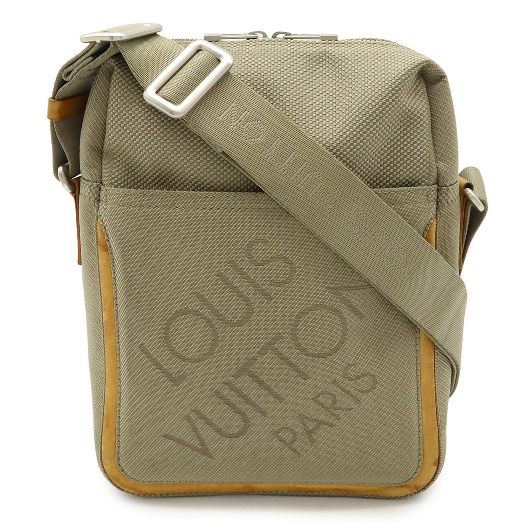Louis Vuitton Damier Geant Citadin Shoulder Bag Canvas