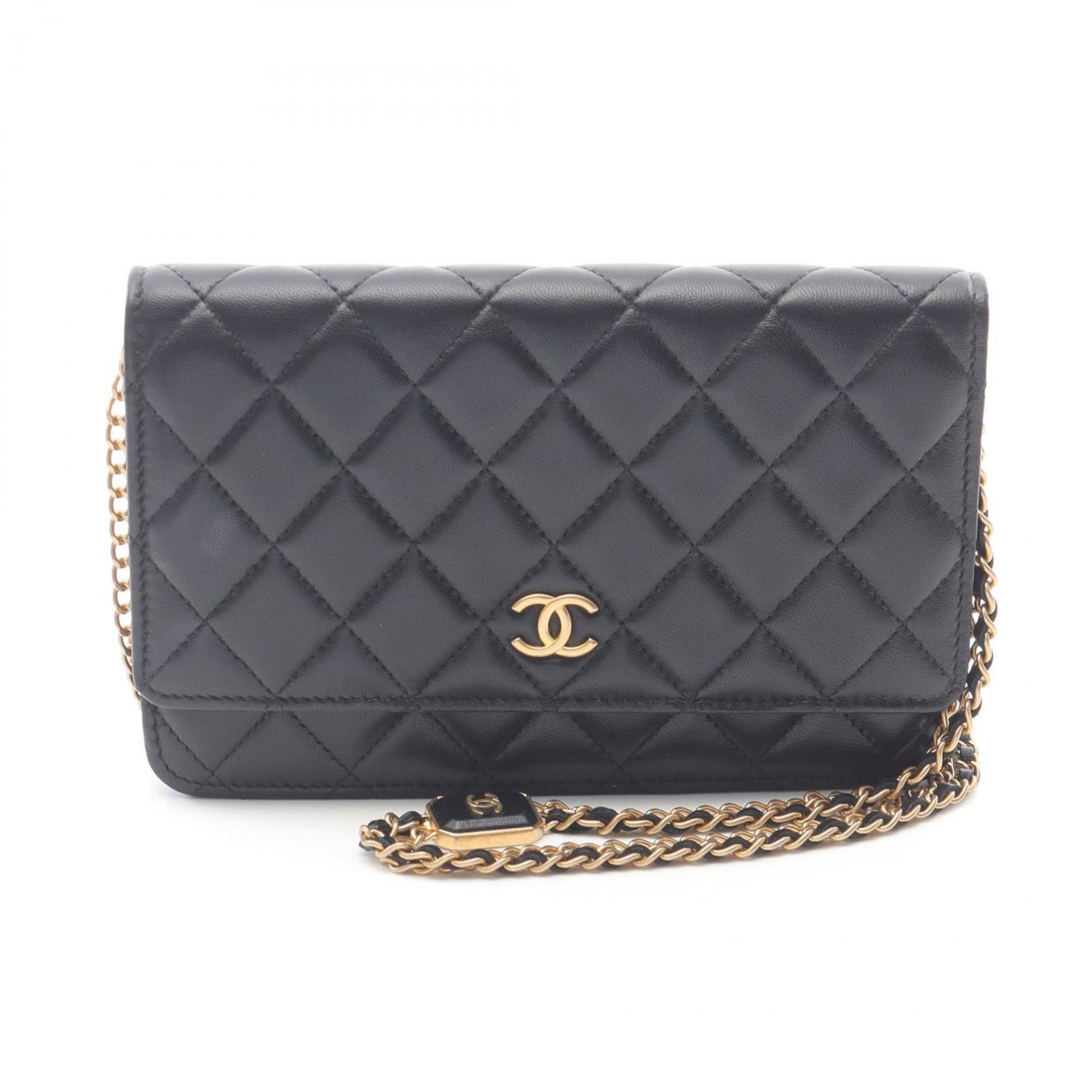 CHANEL Matelasse Shoulder Bag, Lambskin Leather