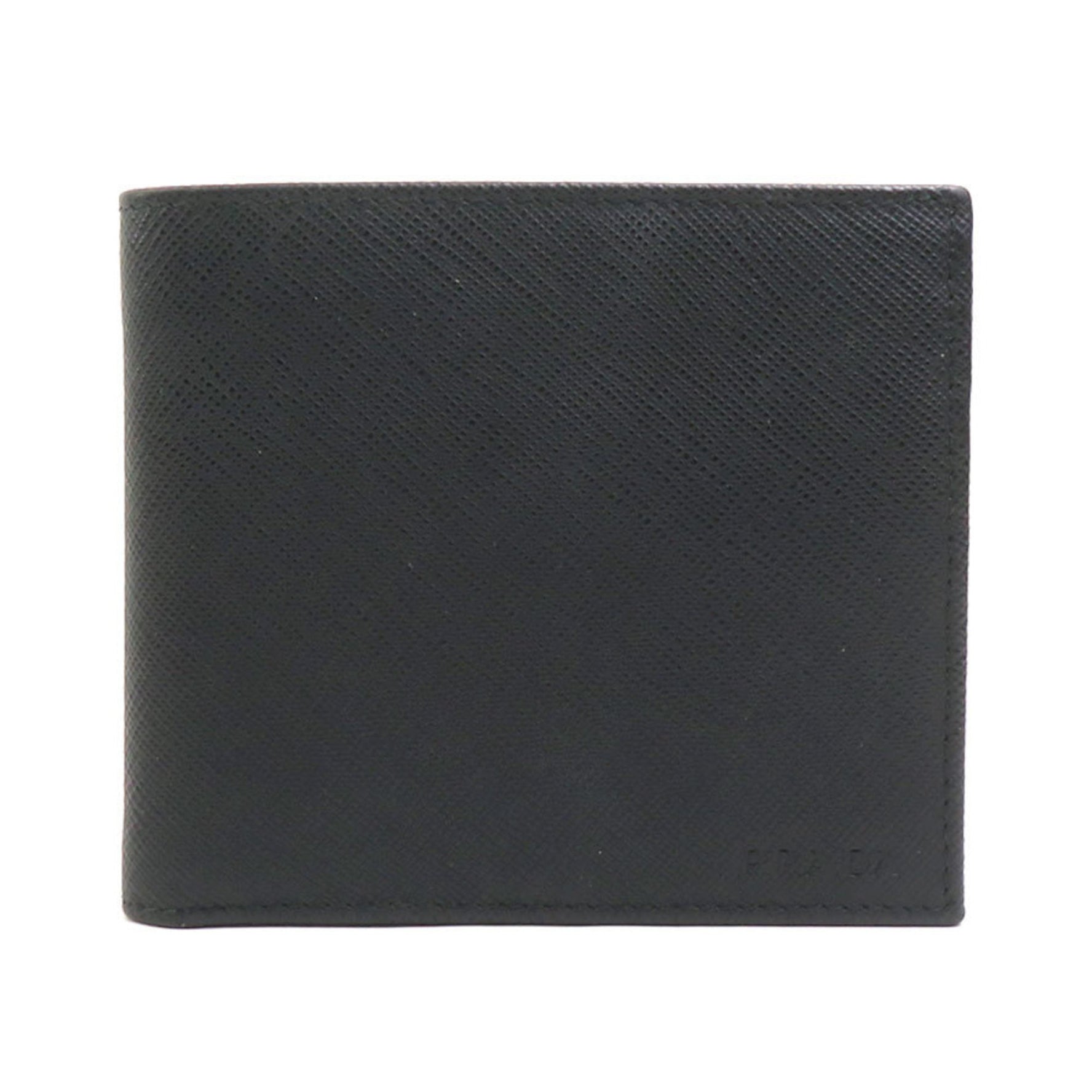 PRADA Bi-fold wallet leather