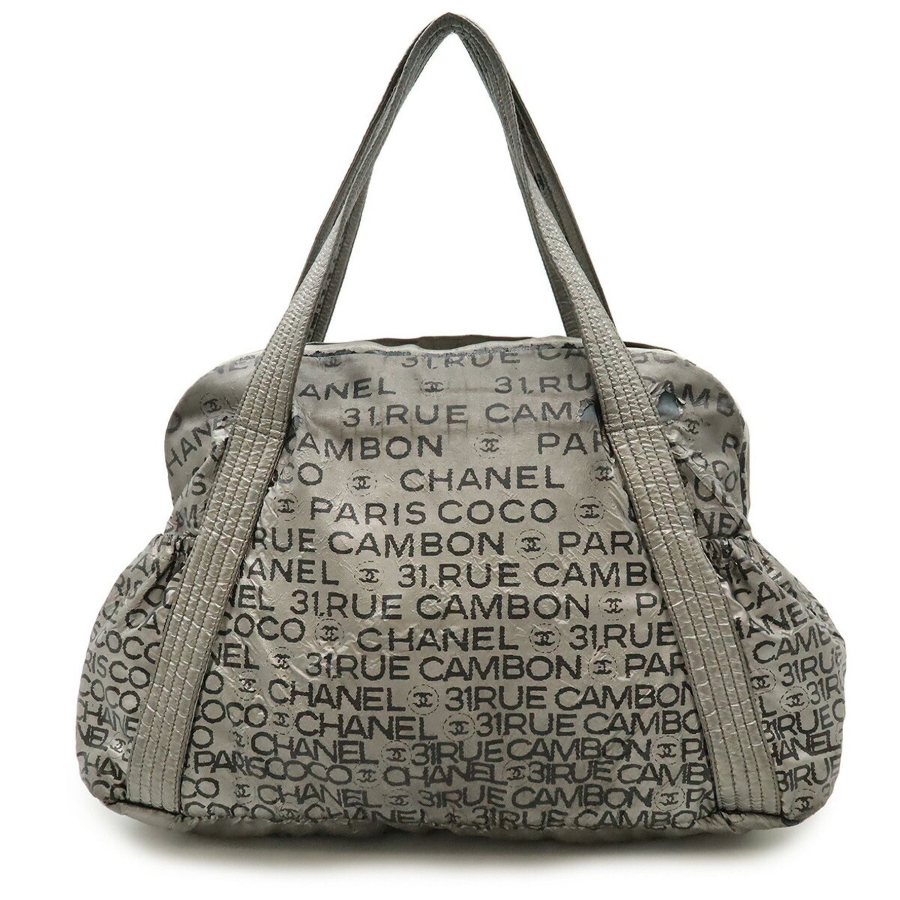 CHANEL Unlimited Tote Bag Shoulder Nylon 6114