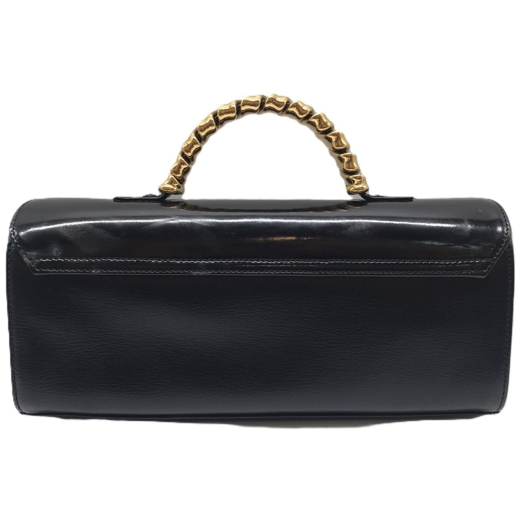 LOEWE VELAZQUEZ TWIST HANDBAG LEATHER HANDLE GOLD