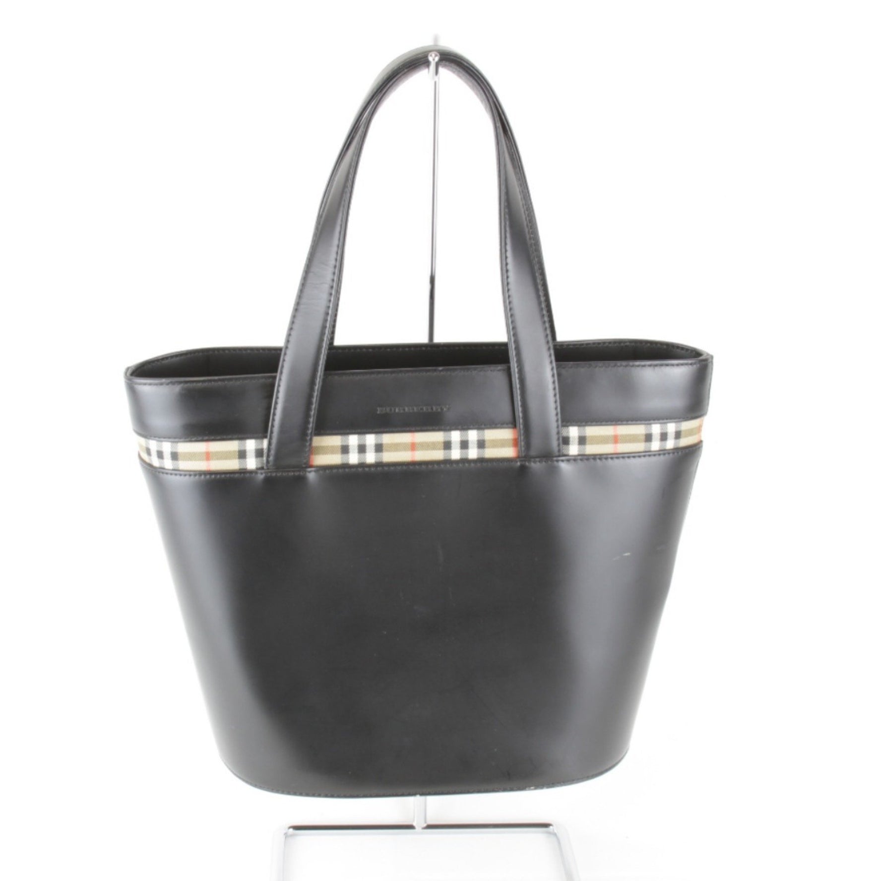 BURBERRY handbag leather ladies