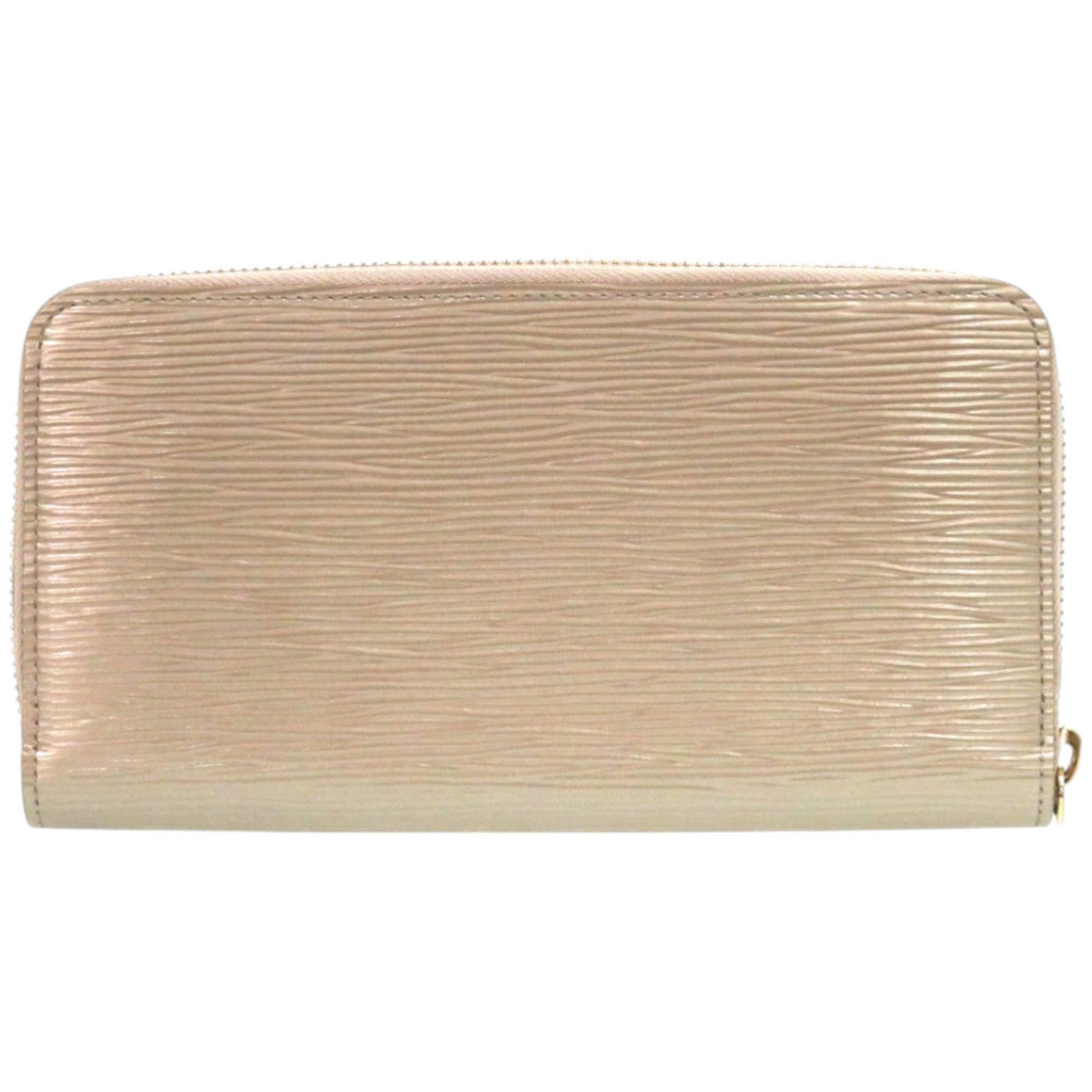 Like new Louis Vuitton Zippy Wallet Epi, Japan-exclusive color Epi leather, champagne gold, long wallet 1046 LOUIS VUITTON