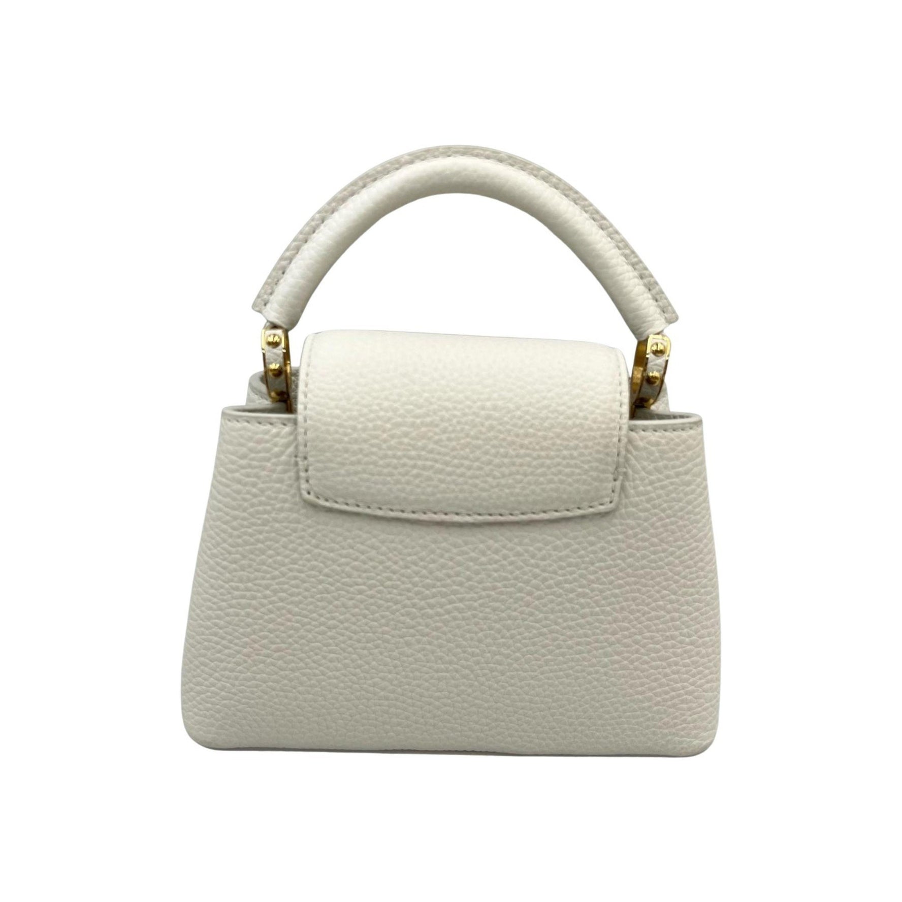 Louis Vuitton Capucines Mini Shoulder Bag in Leather