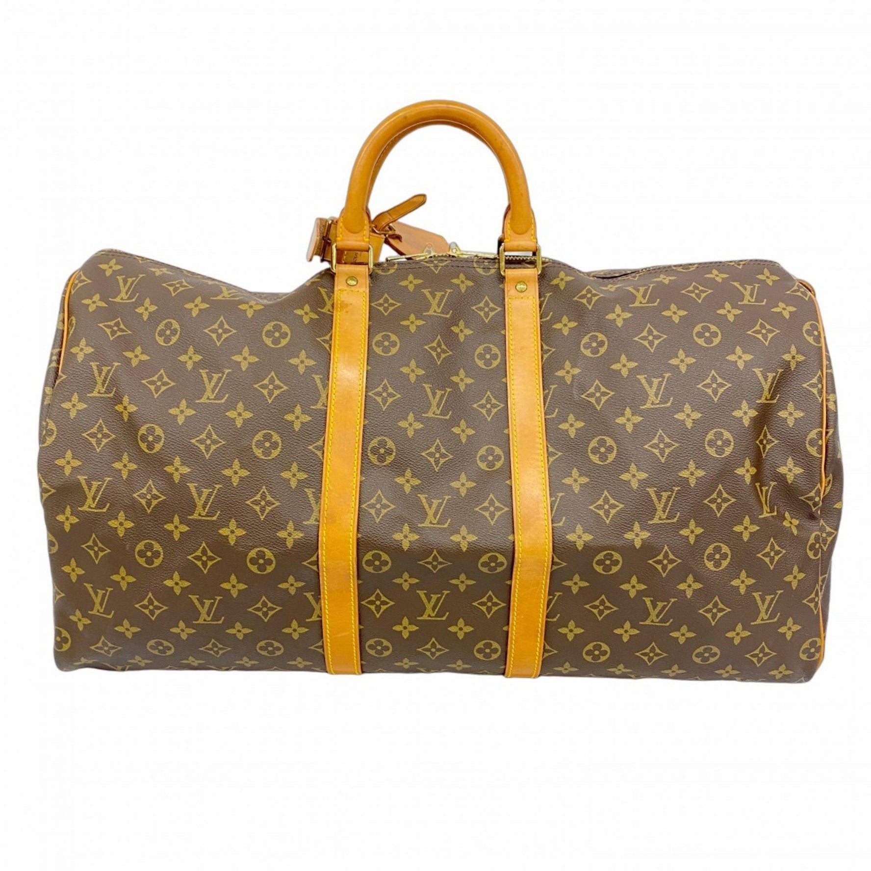 Louis Vuitton Monogram Keepall 55 Boston Bag Men's and