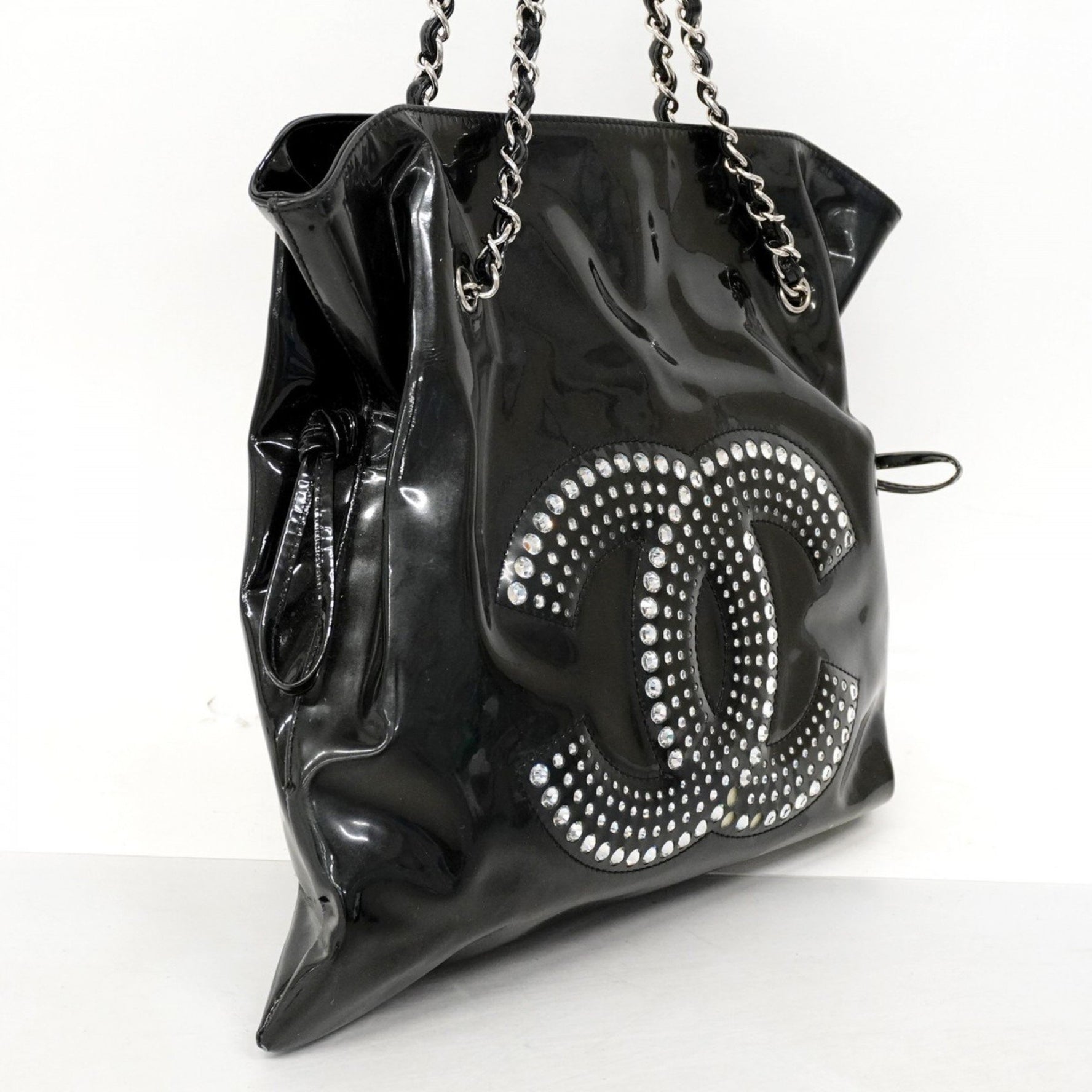 Chanel Shoulder Bag, Chain Patent Leather