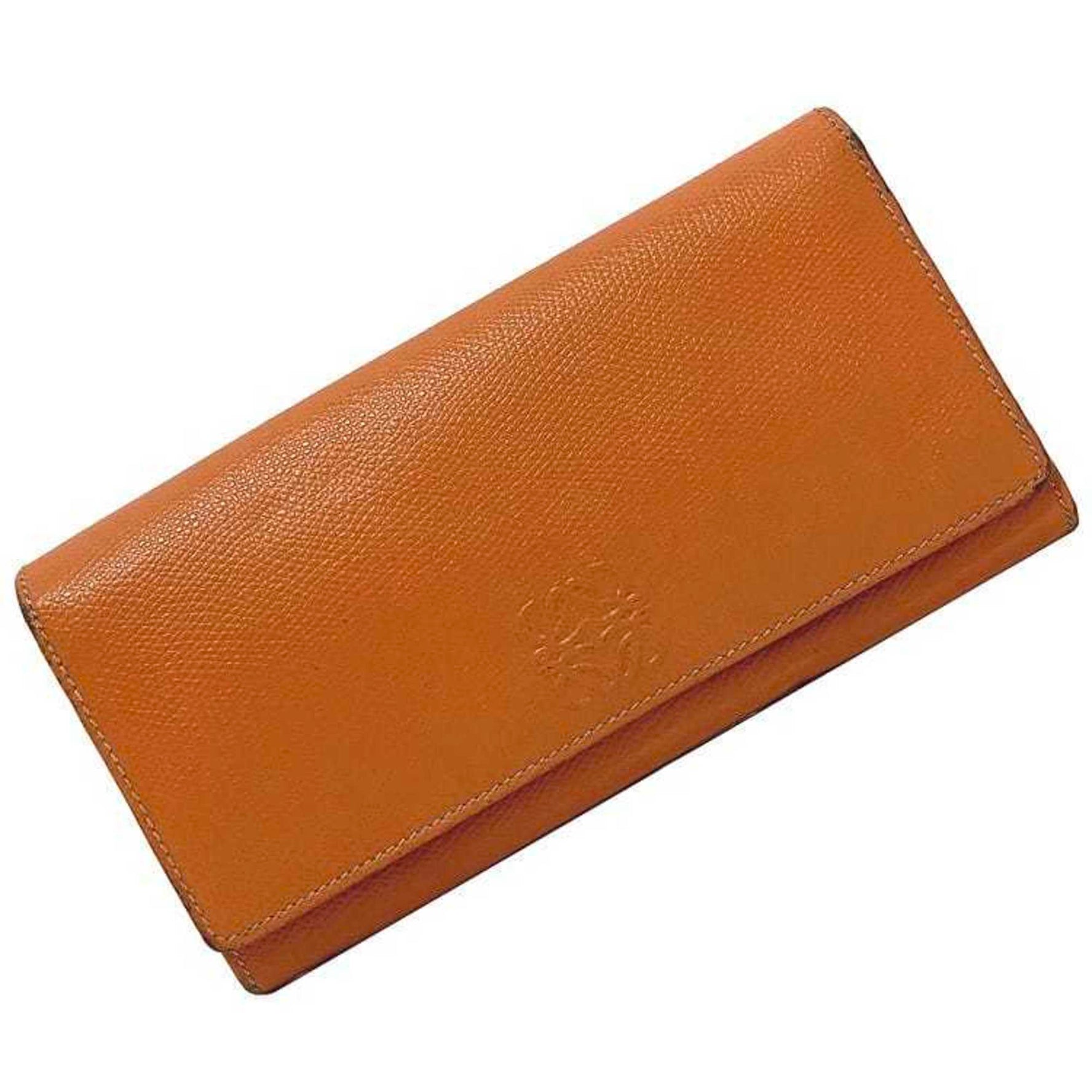 Loewe folio long wallet anagram grain leather ladies