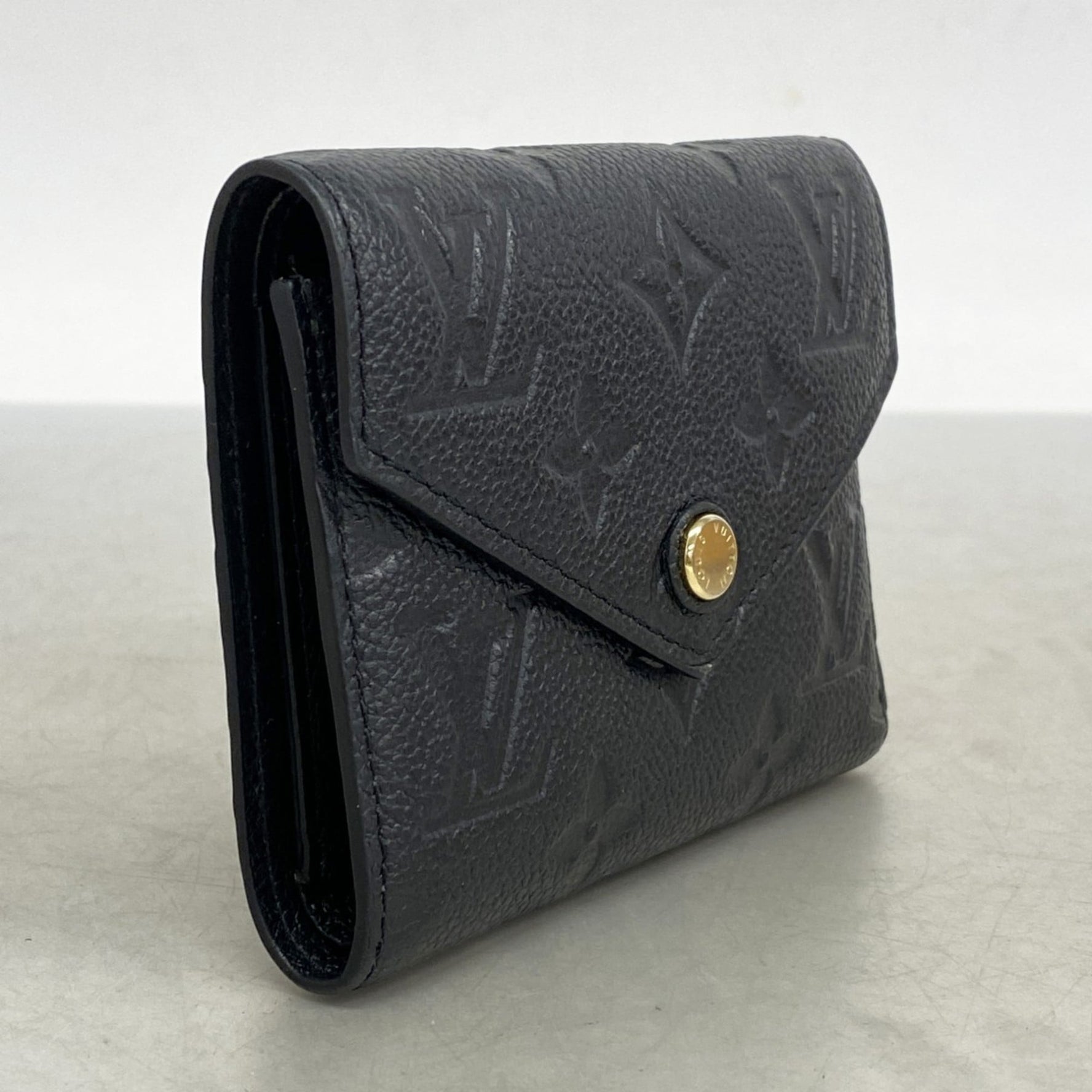 Louis Vuitton Monogram Empreinte Victorine Tri-fold Wallet