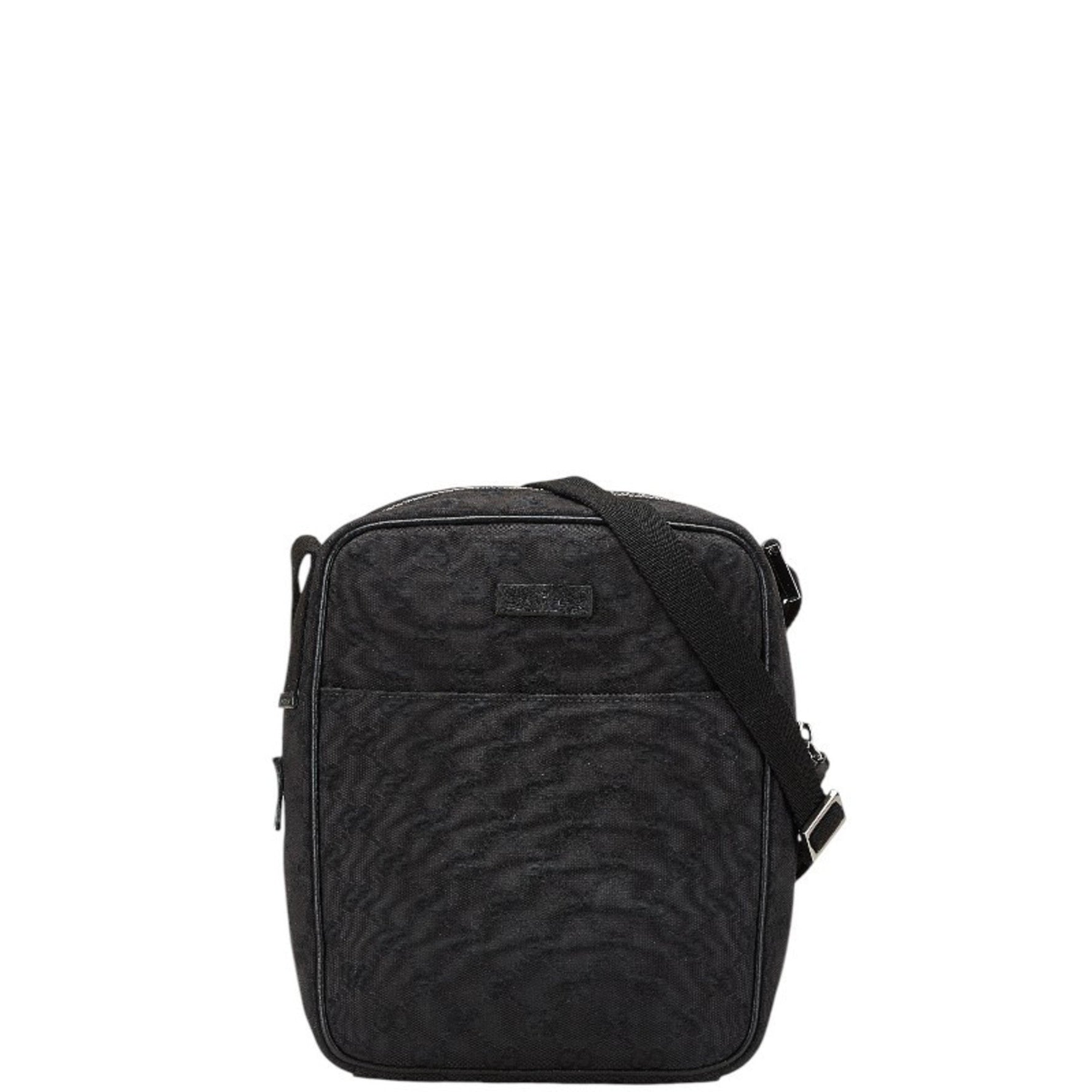 Gucci GG Canvas Shoulder Bag Leather