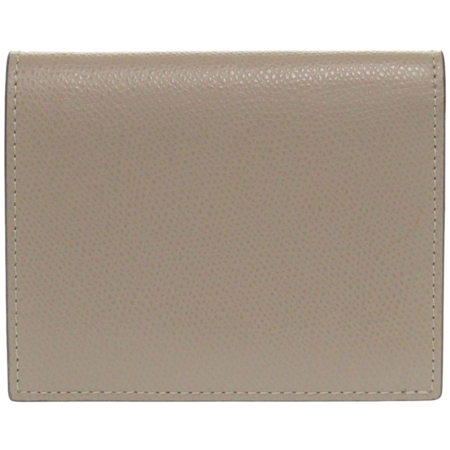 Like new Fendi F is leather beige bifold wallet 1711