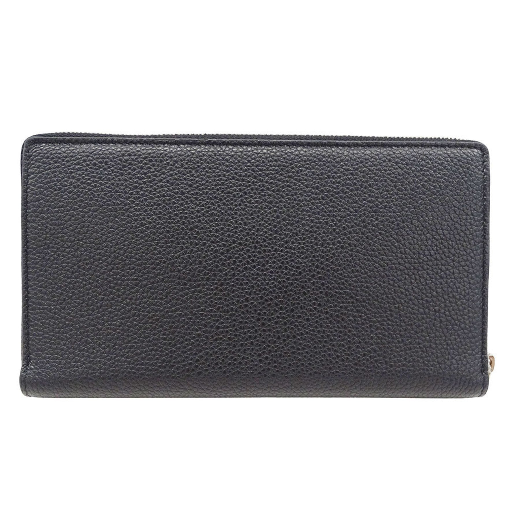 Balenciaga Long Wallet in Leather with Round Zipper
