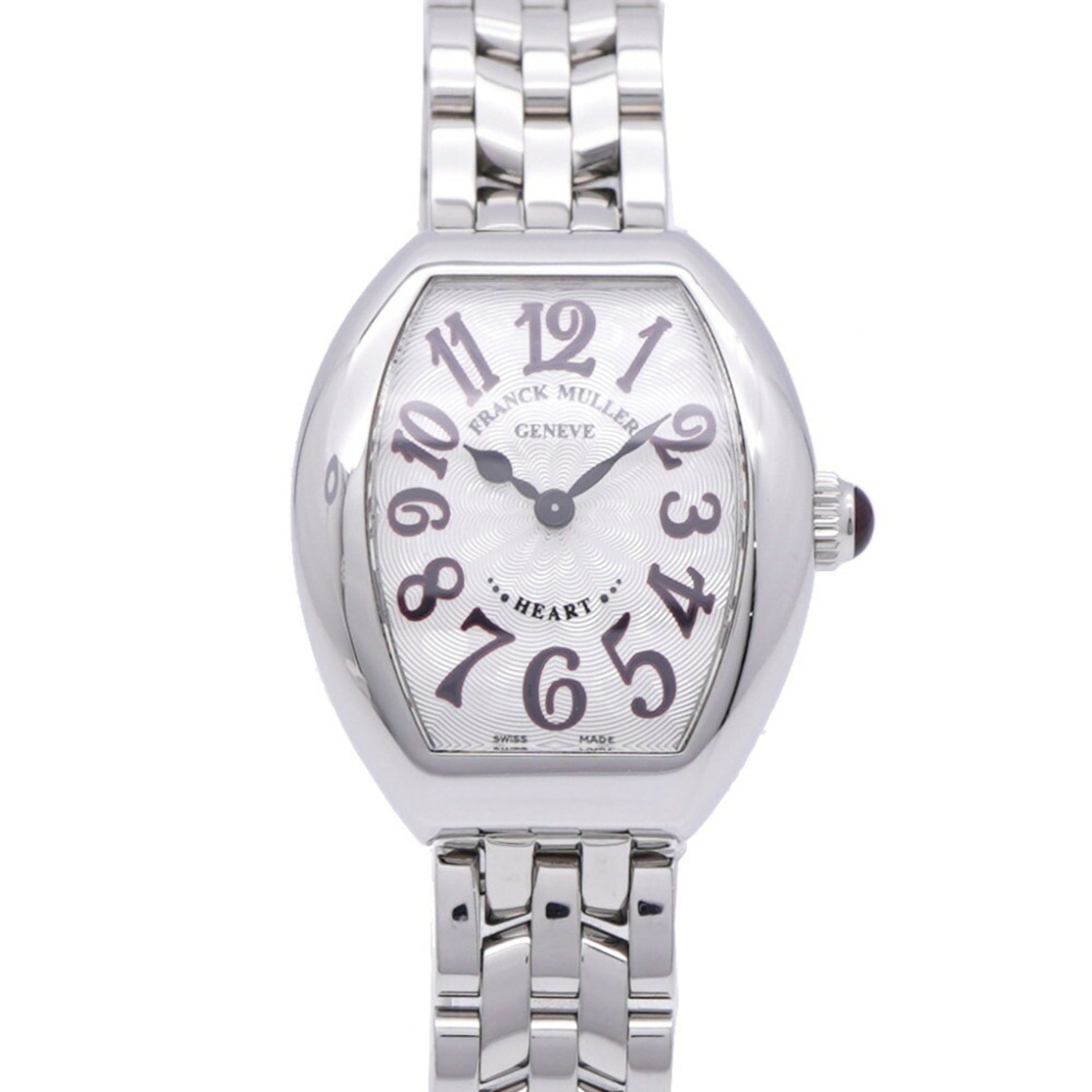 Franck Muller Heart to 5002SJA Quartz Watch SS Silver Dial 0173FRANCK MULLER Ladies