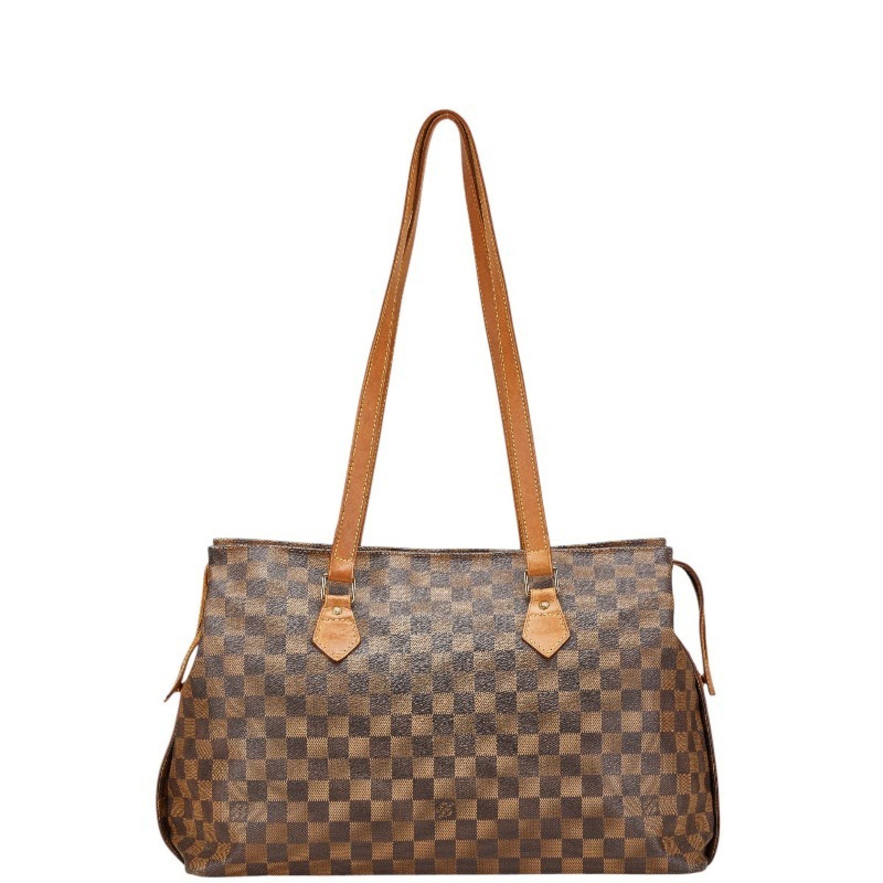 Louis Vuitton Damier Colombine Anniversary Limited Edition Tote Bag/Shoulder Bag Brown Leather LOUIS VUITTON
