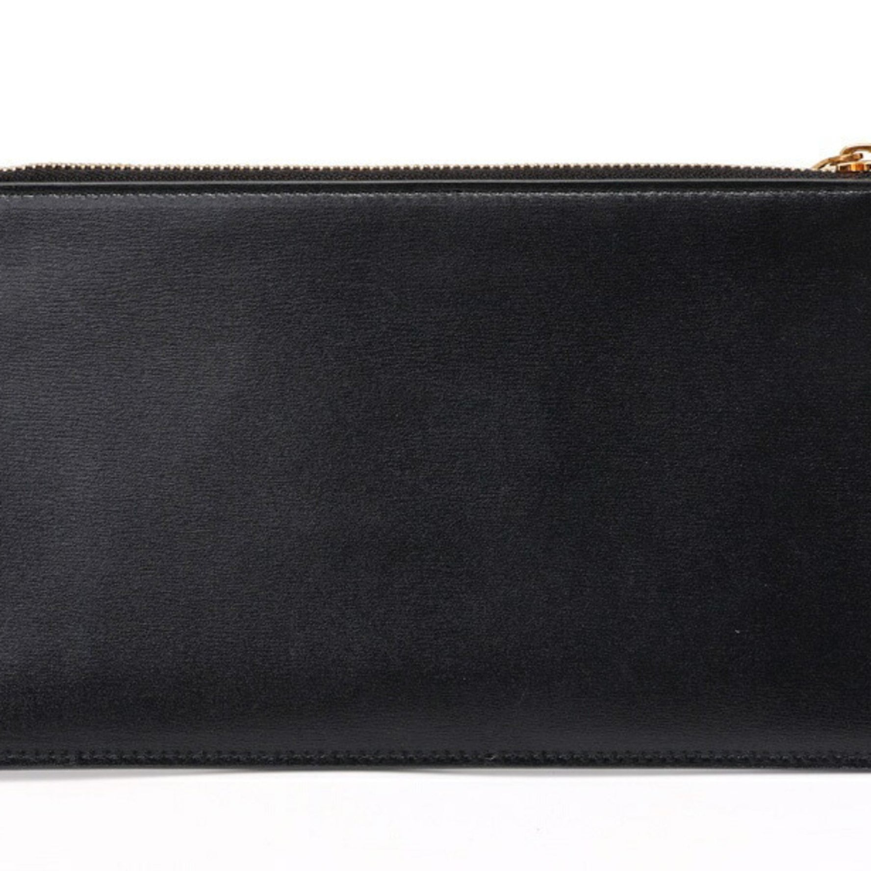 Saint Laurent Tiny Monogram Bill Pouch Fragment Case Leather