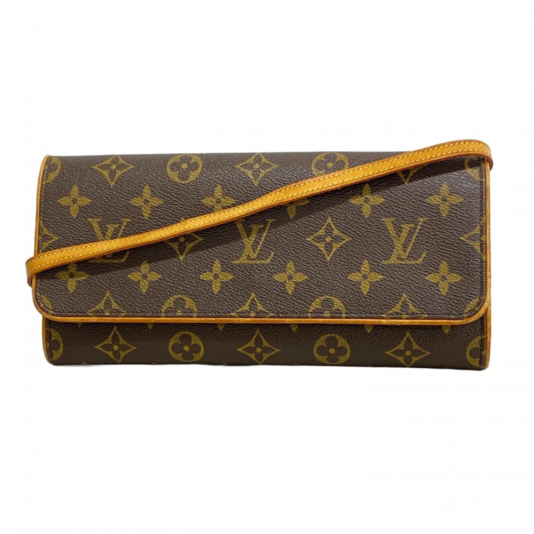 Louis Vuitton Monogram Pochette Twin GM Shoulder Bag
