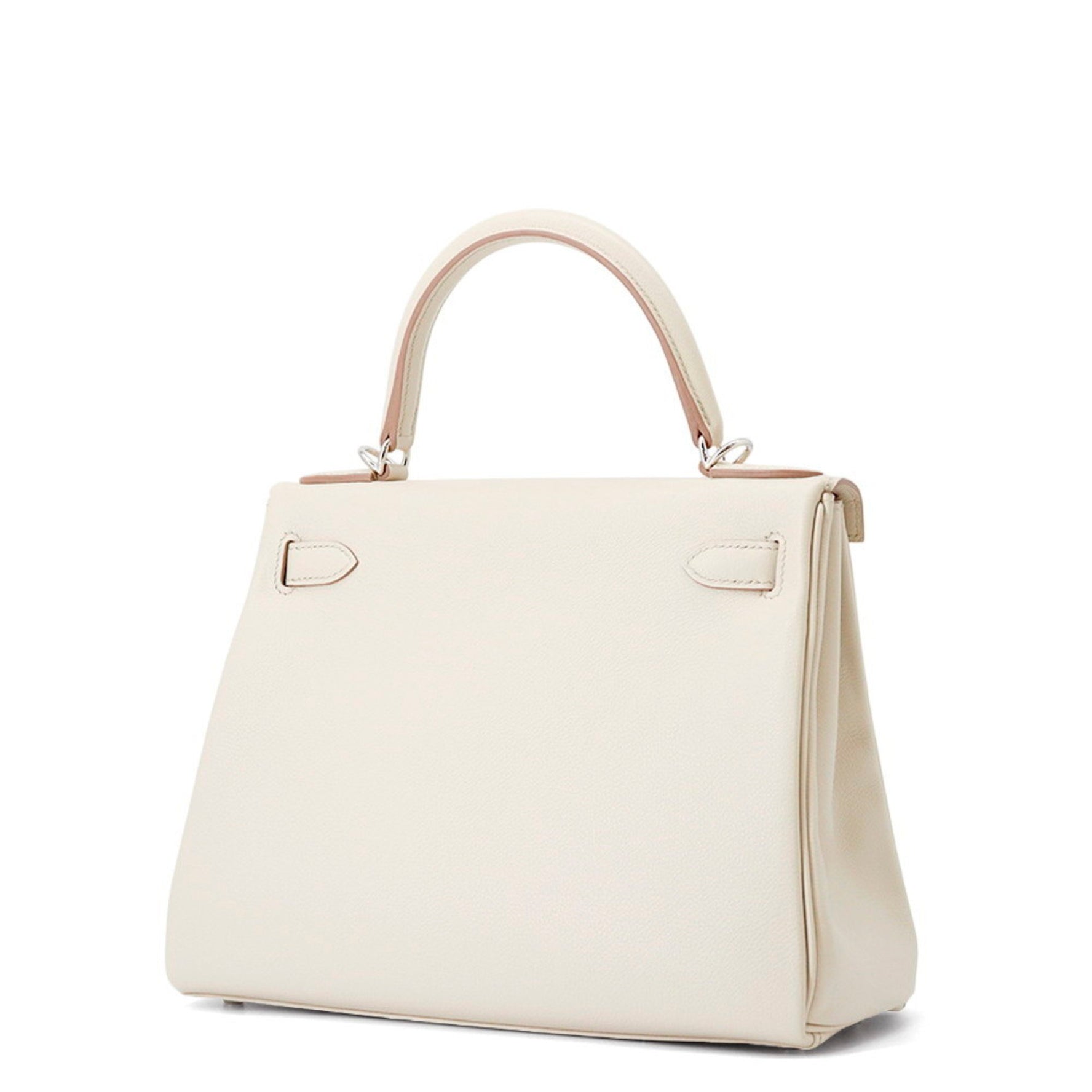 Hermès Kelly 28 handbag, inner stitching, beton, Evercolor, double stamped, HERMES bag