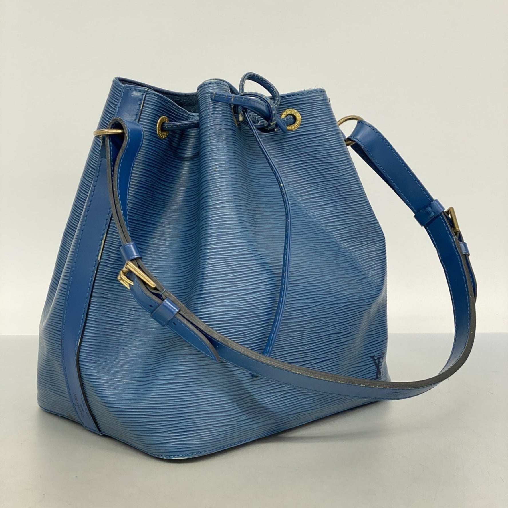 Louis Vuitton Epi Petit Noe Shoulder Bag Toledo Blue