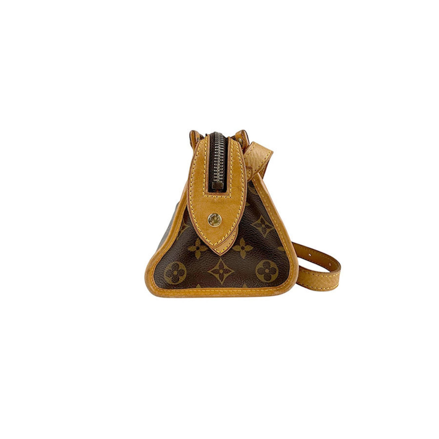 Louis Vuitton Shoulder Bag Monogram Popincourt Long Canvas Brown