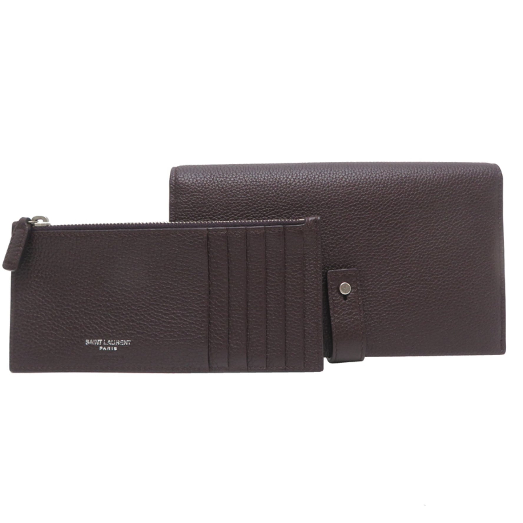 Saint Laurent Sac de Jour Women's/Men's Long Wallet Leather