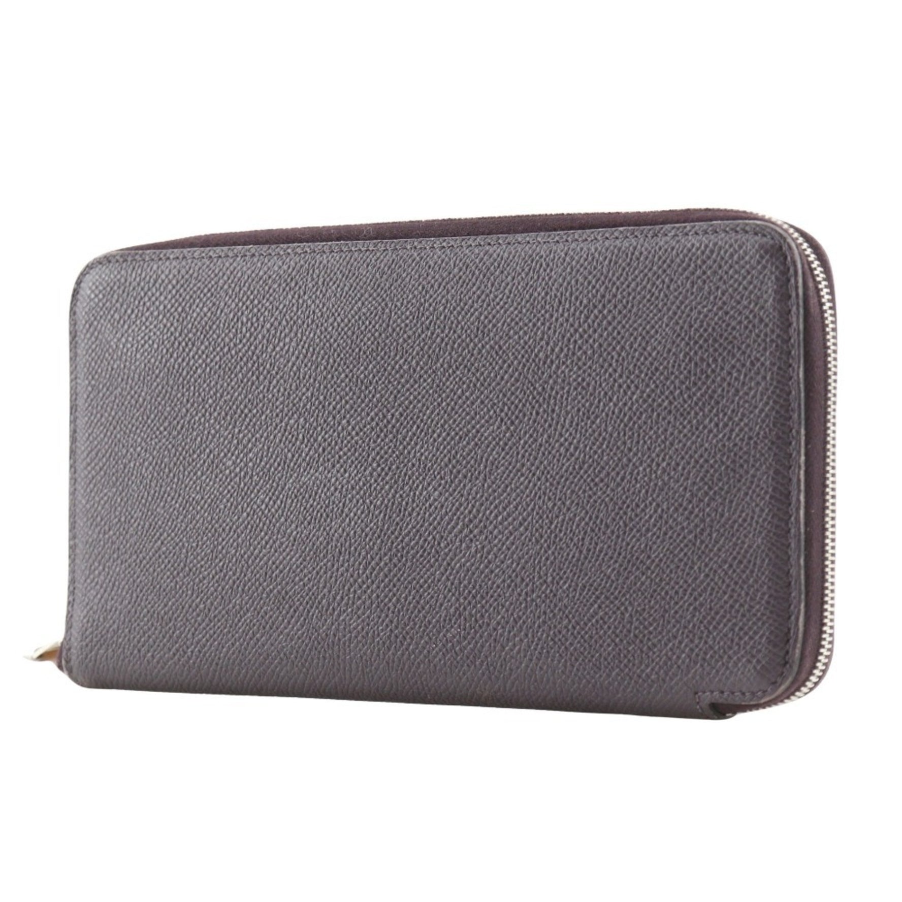 Hermes Azap Long Silk Inn Wallet Veau Epsom 2019 Purple D
