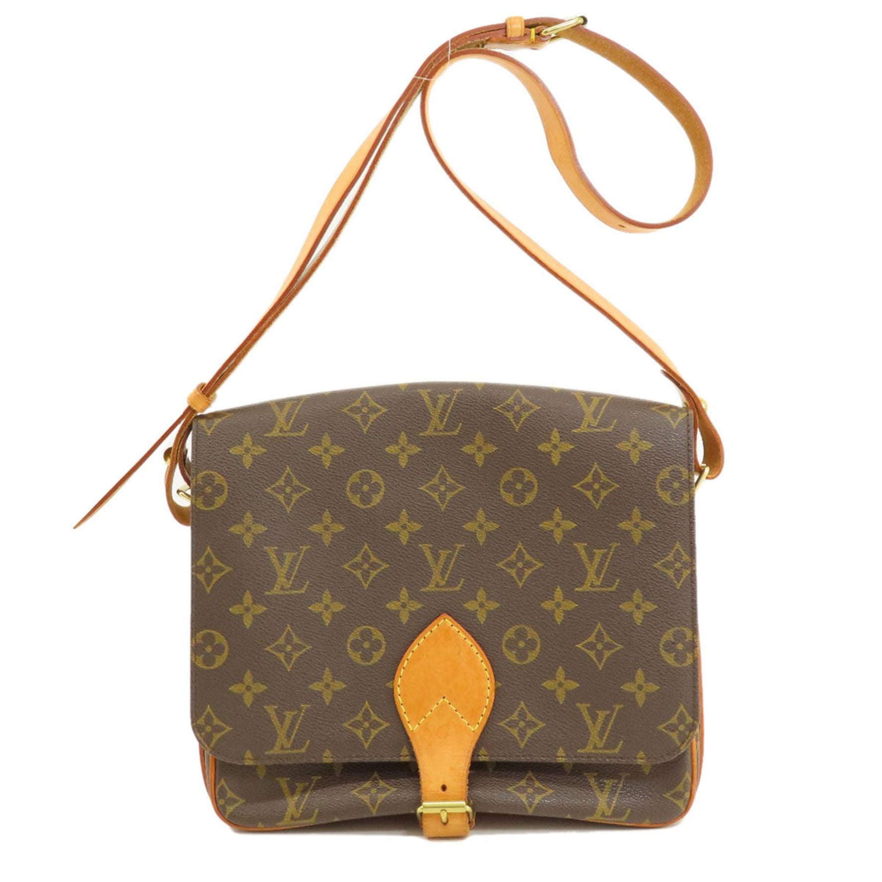 Louis Vuitton Cartes Cher Shoulder Bag Canvas