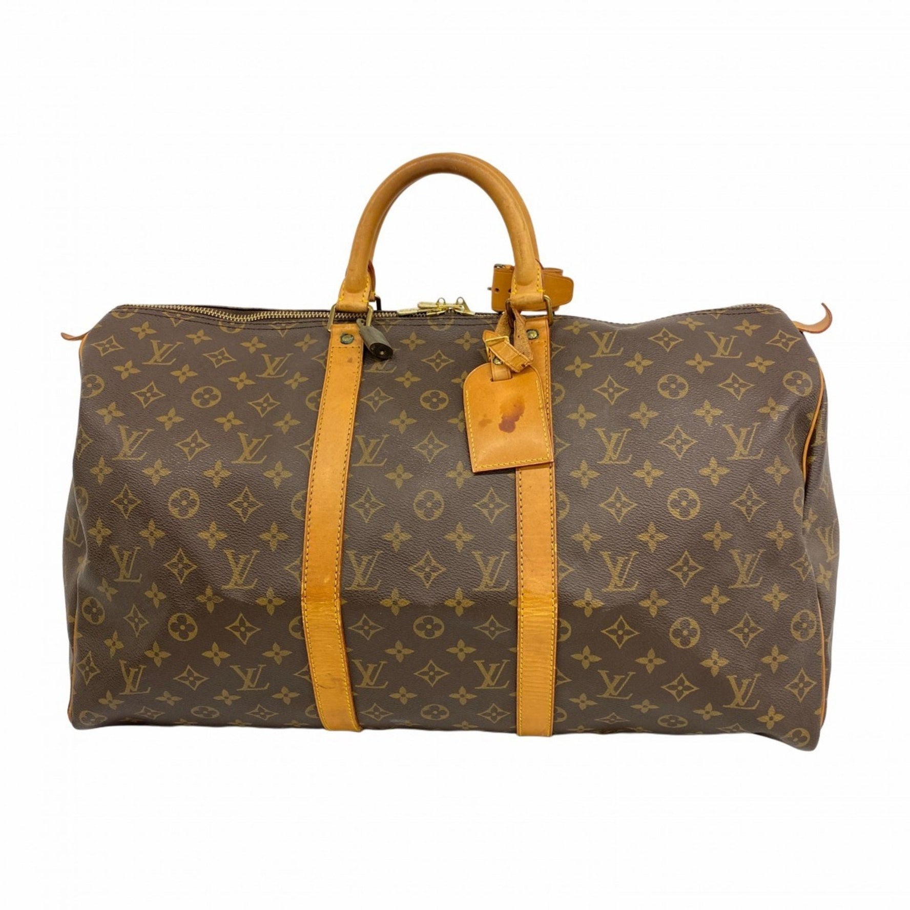 Louis Vuitton Monogram Keepall 50 Boston Bag Men's and