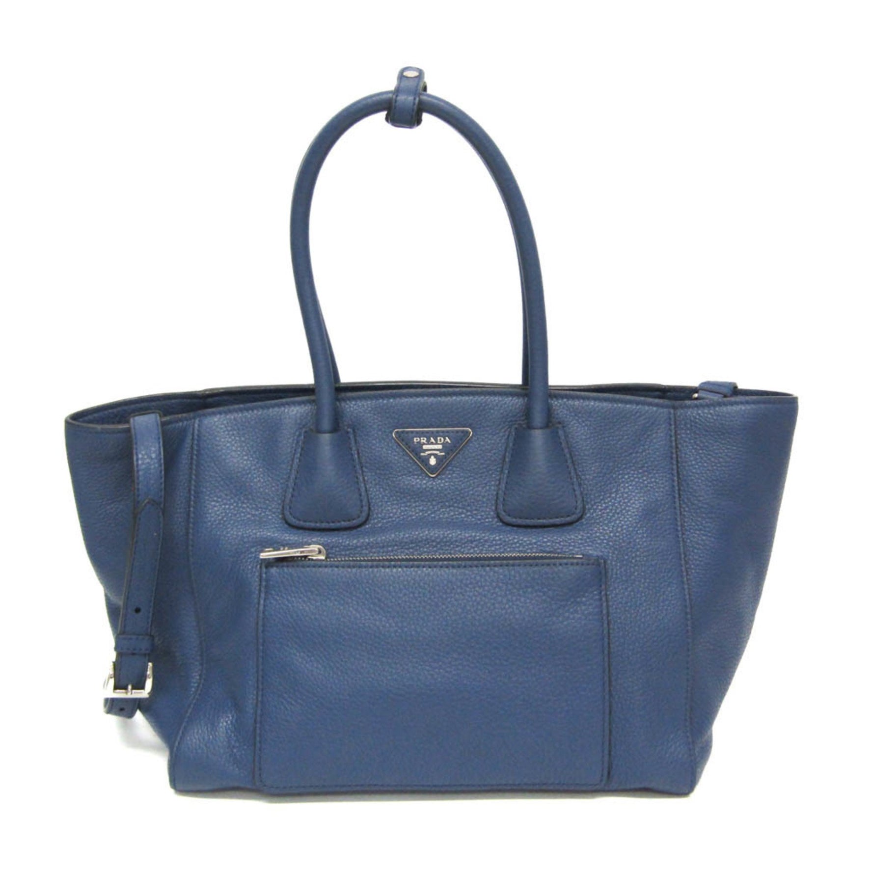 Prada VITELLO PHENIX Leather Handbag,Shoulder Bag
