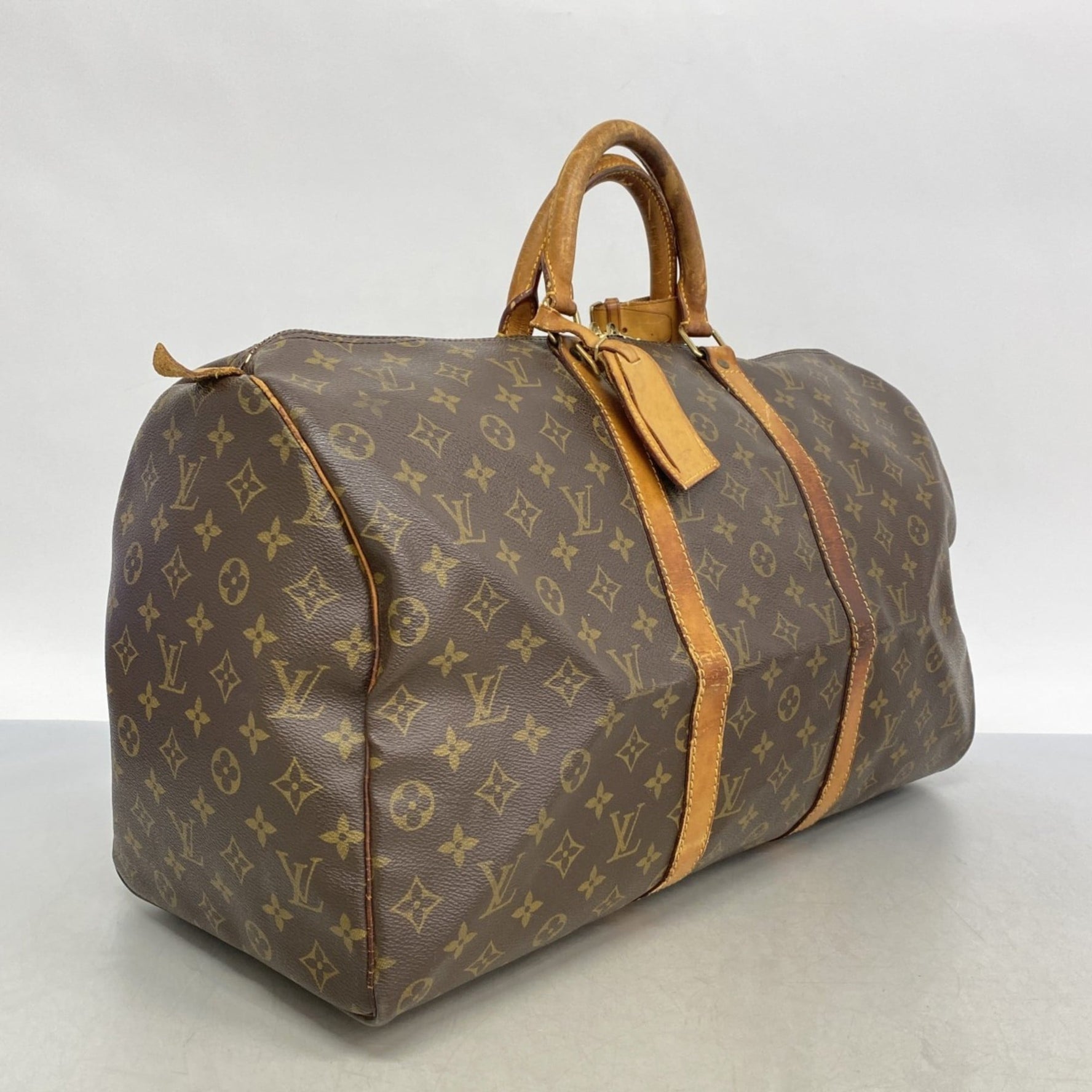 Louis Vuitton Monogram Keepall 50 Boston Bag Men's and