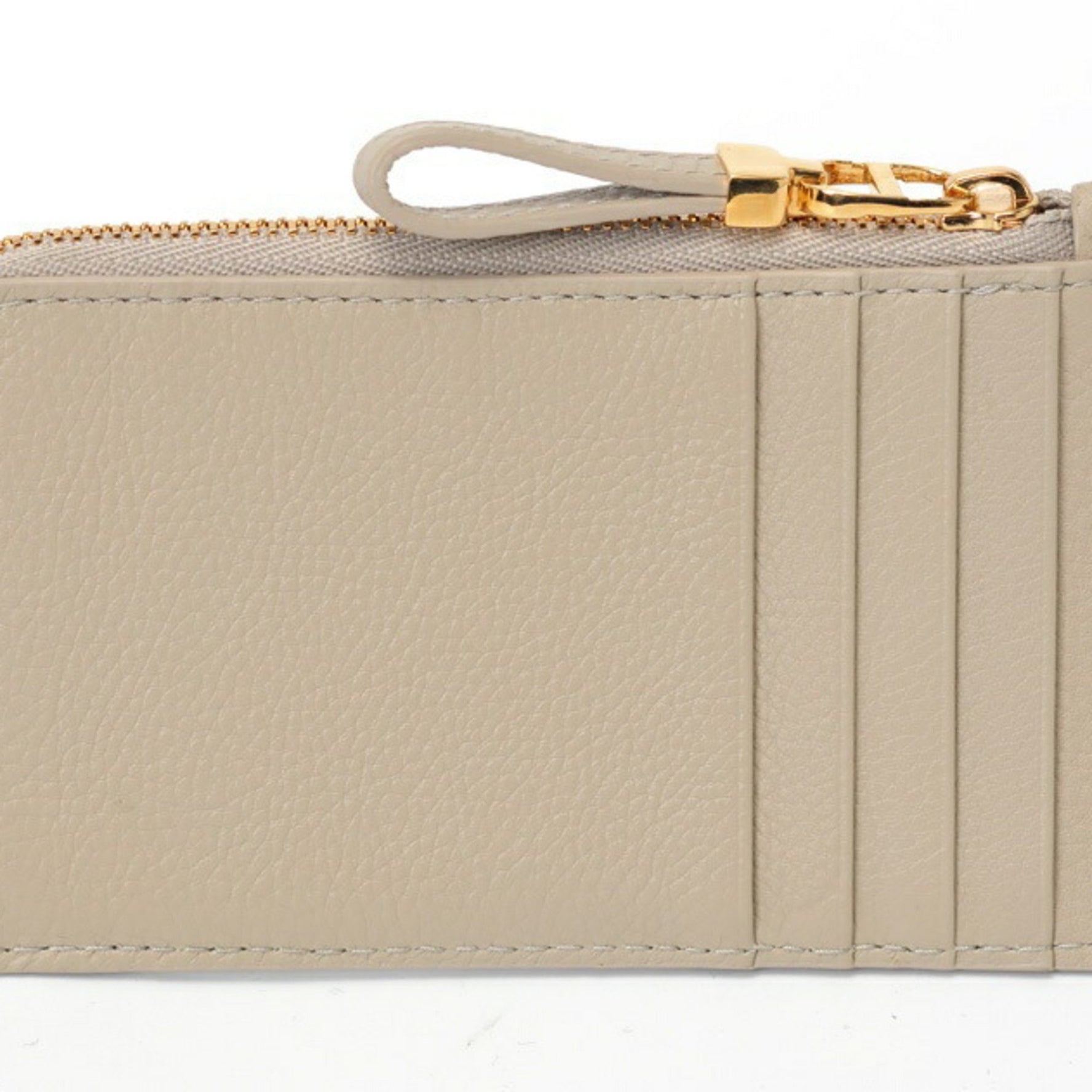 Christian Dior Dior Caro Cosmos Zip Card Holder Case Cannage Calfskin