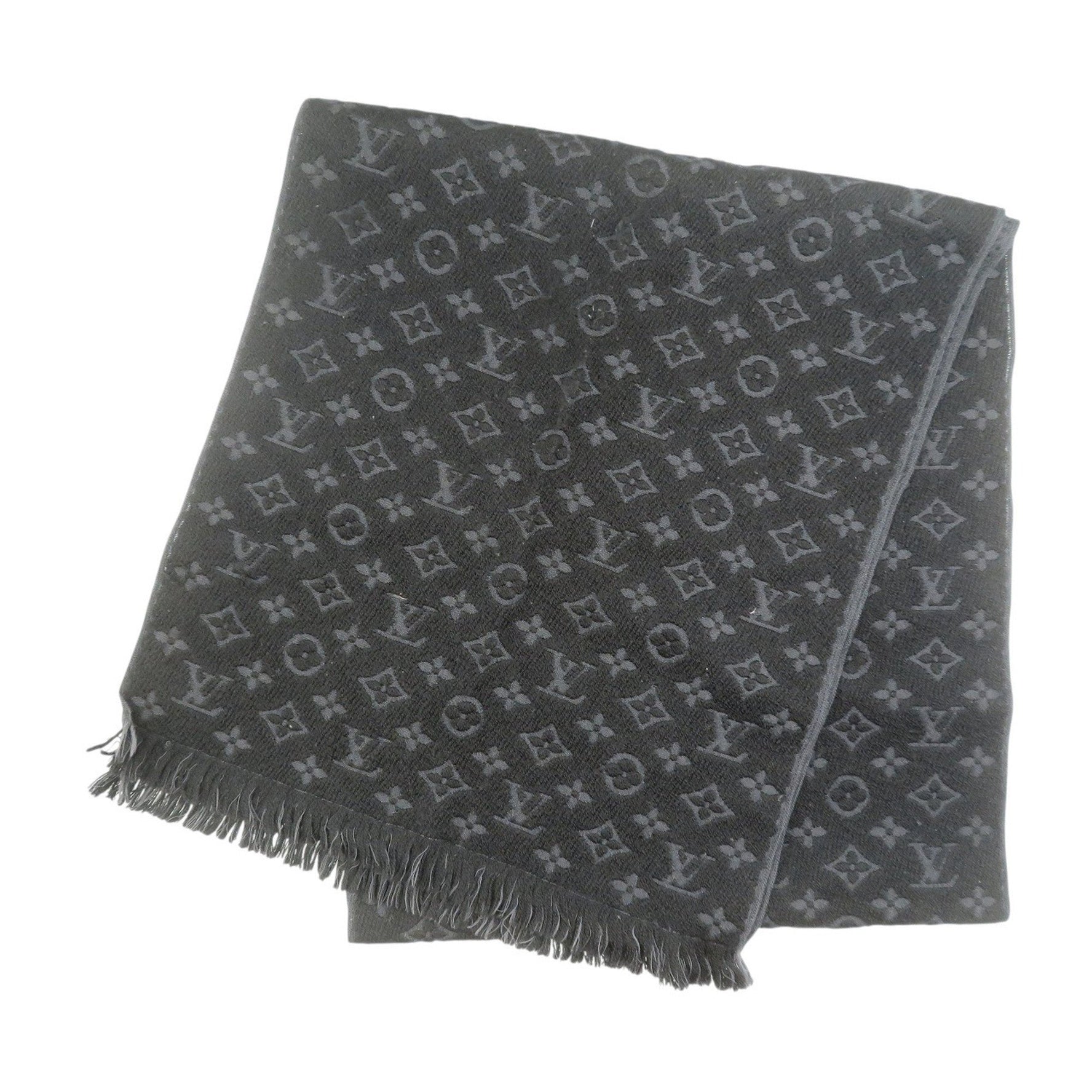 Louis Vuitton Echarpe Monogram Classic Wool Scarf/Stole VUITTON
