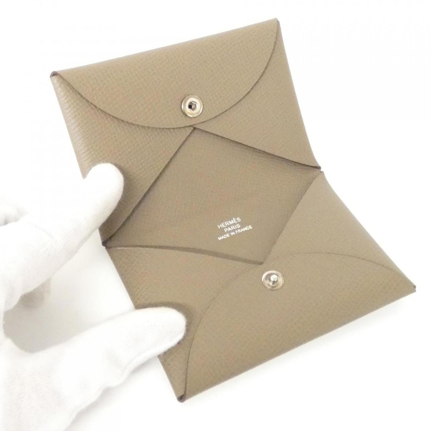 Hermes Hermès Calvi Business Card Case