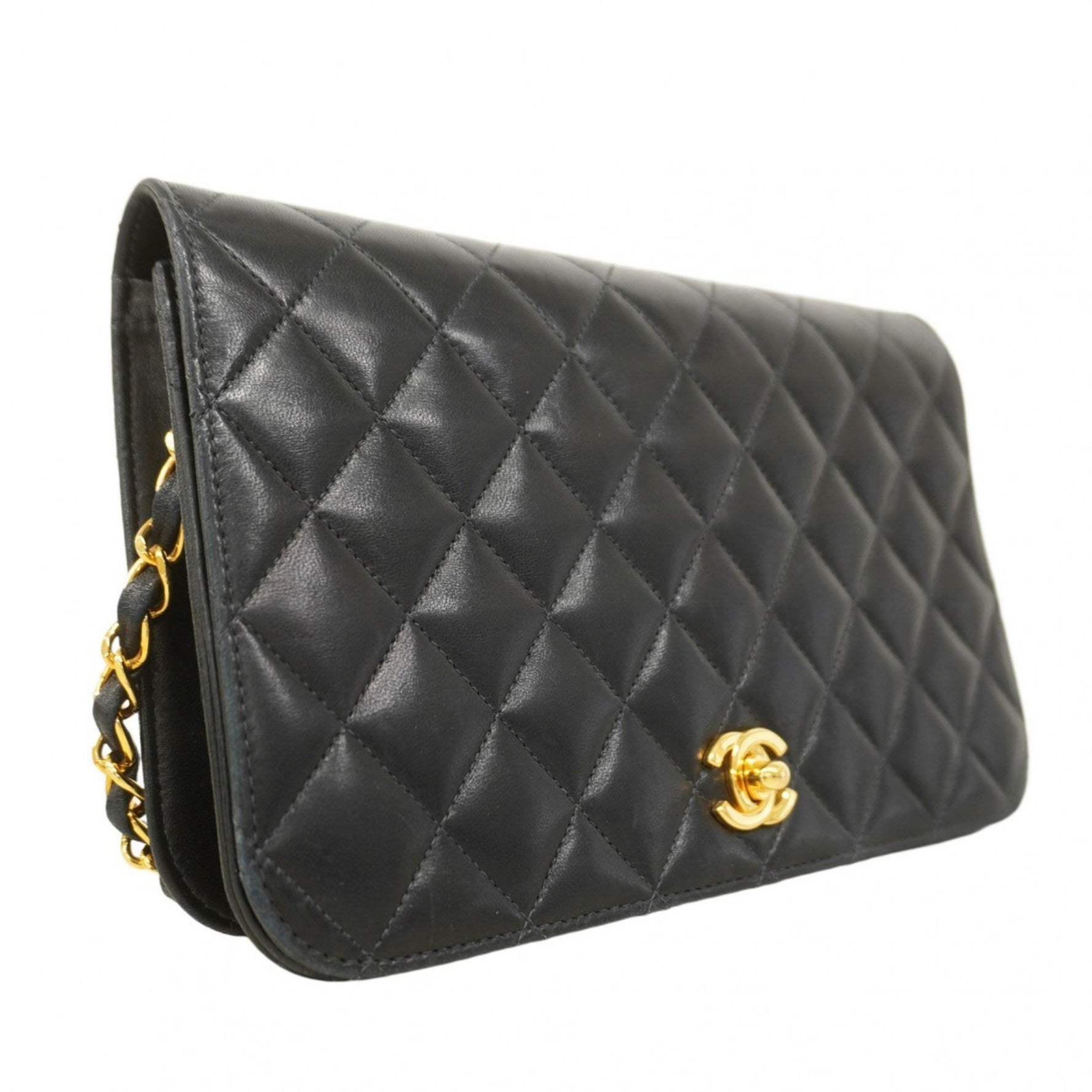 Chanel Matelasse Shoulder Bag with Chain Bag, Lambskin